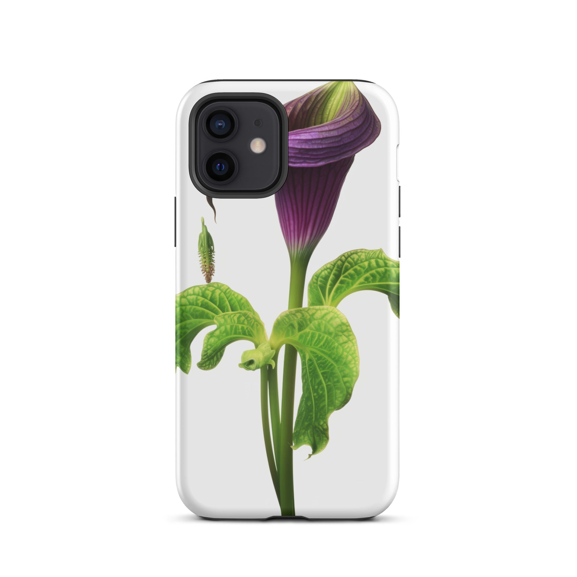 Jack In The Pulpit Flower iPhone Case by Visual Verse - Image 3