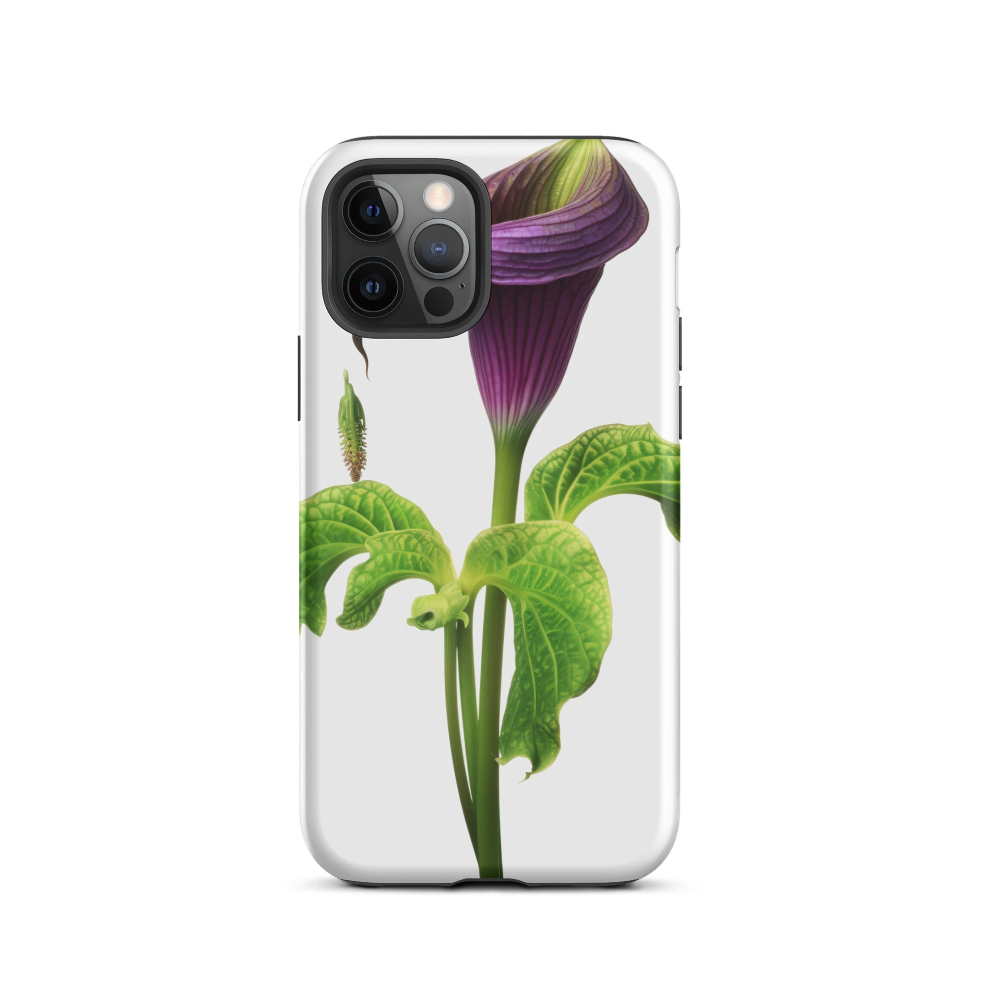 Jack In The Pulpit Flower iPhone Case by Visual Verse - Image 5