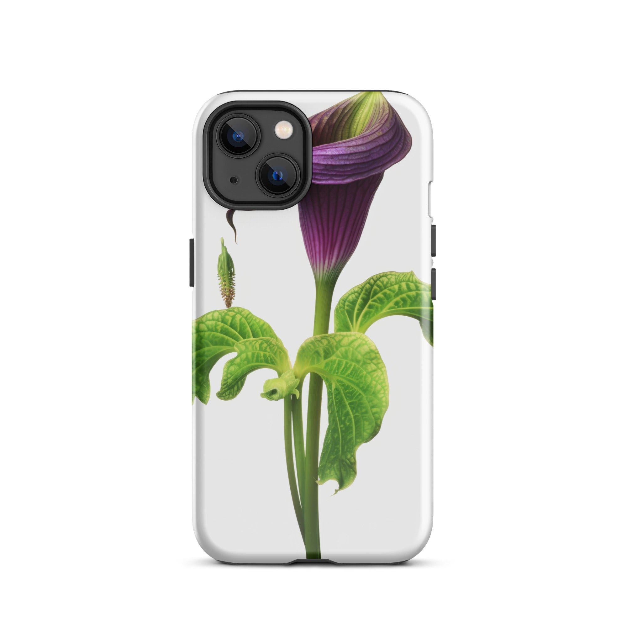 Jack In The Pulpit Flower iPhone Case by Visual Verse - Image 10