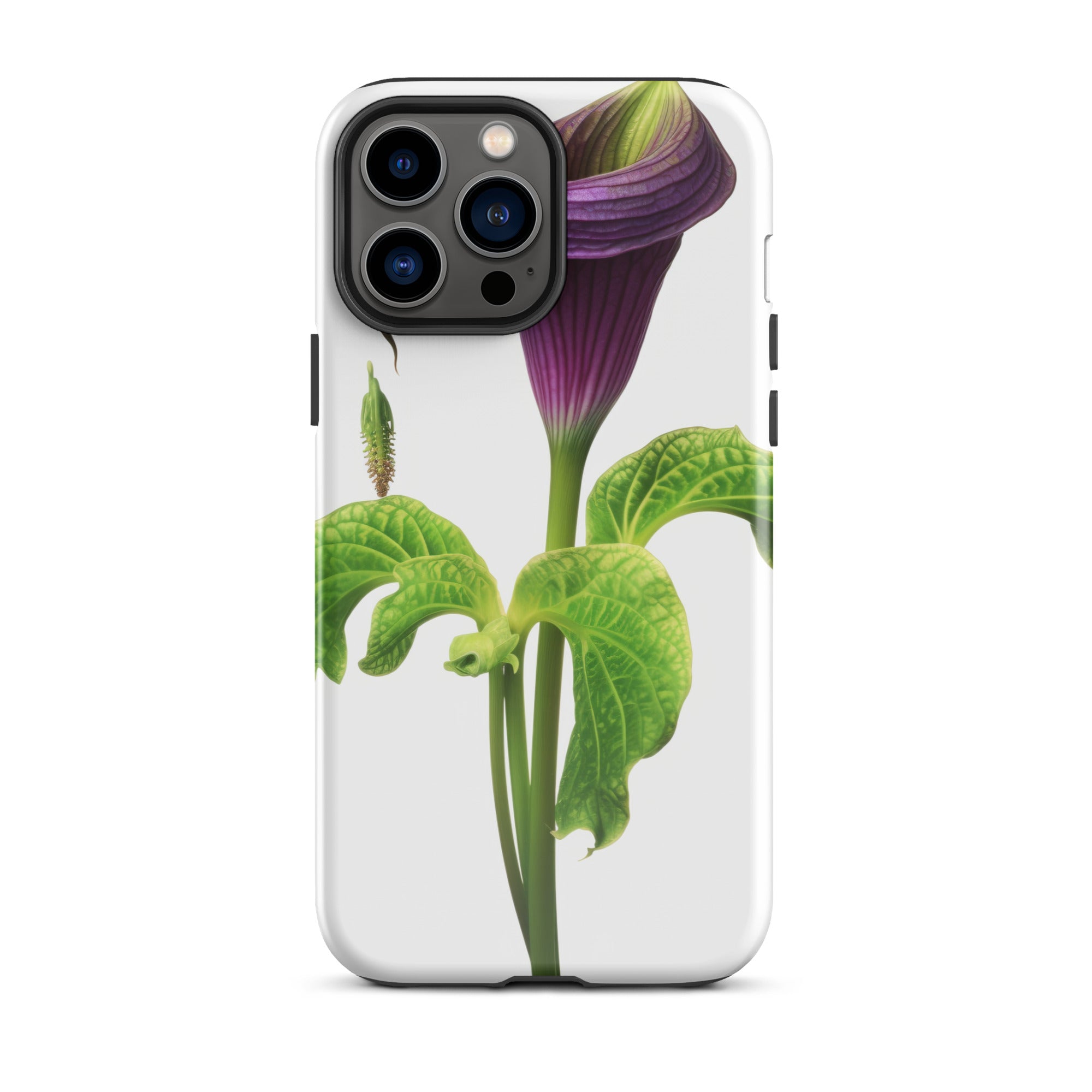 Jack In The Pulpit Flower iPhone Case by Visual Verse - Image 14