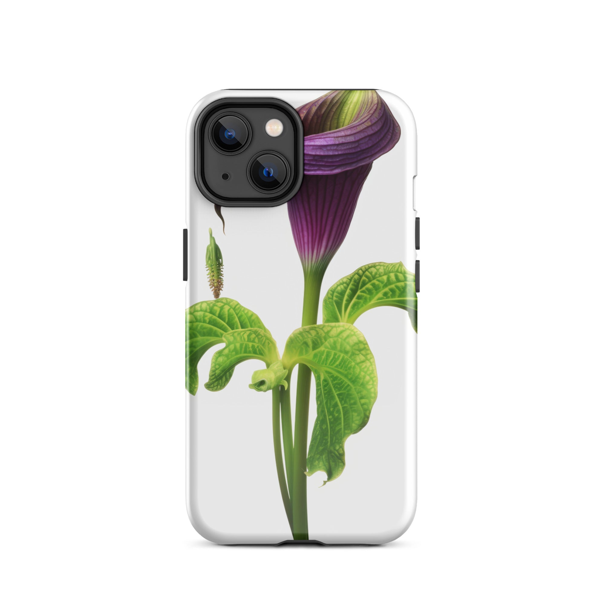 Jack In The Pulpit Flower iPhone Case by Visual Verse - Image 16