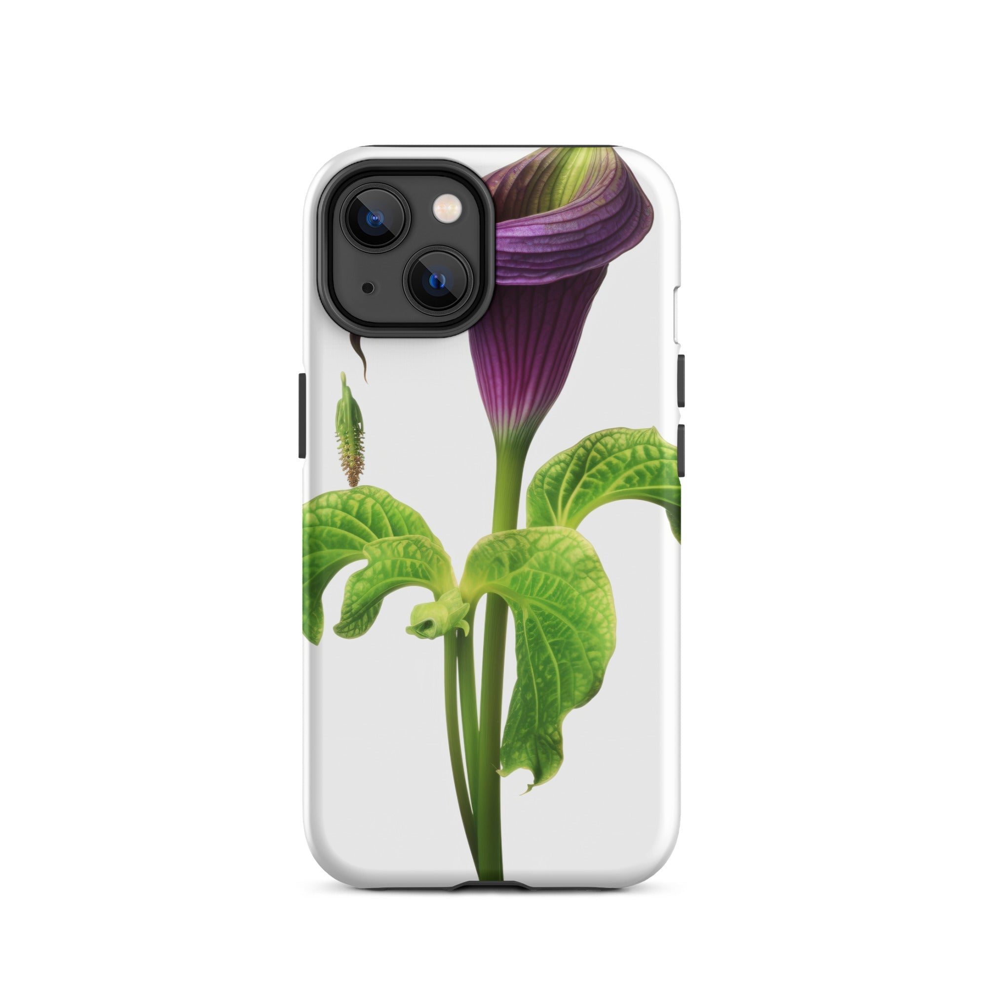 Jack In The Pulpit Flower iPhone Case by Visual Verse - Image 17