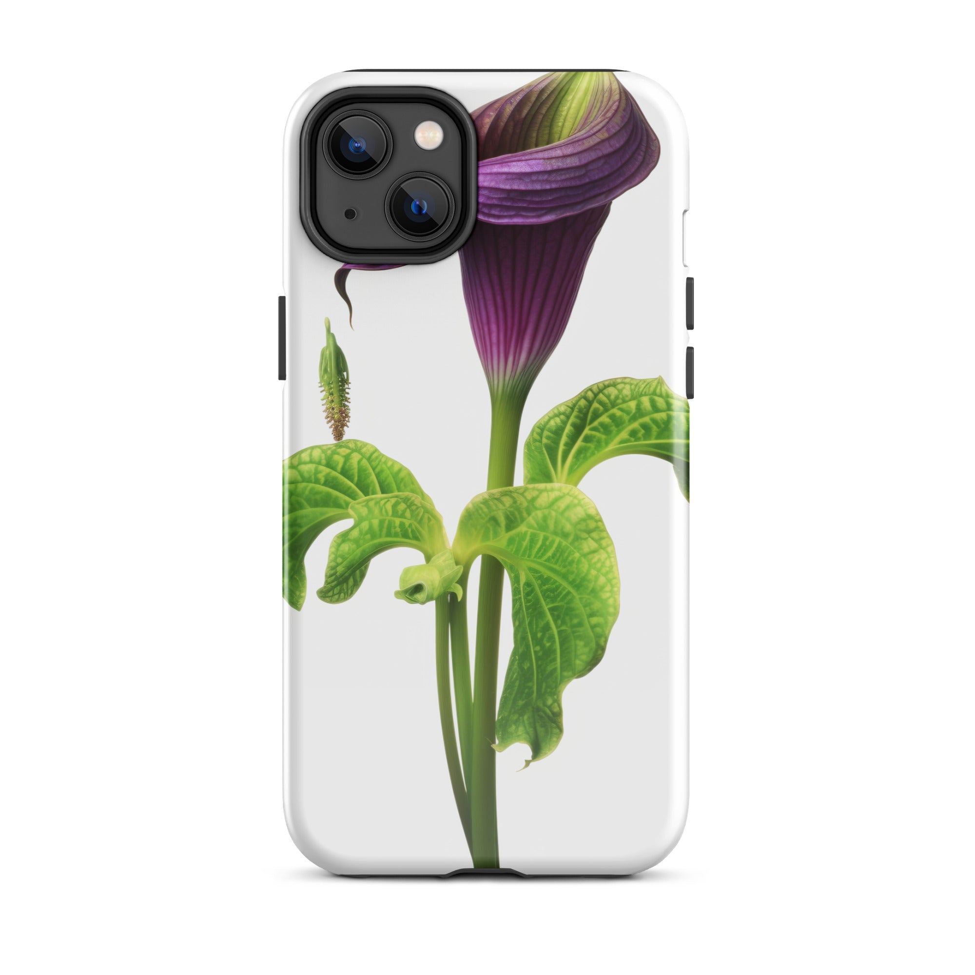 Jack In The Pulpit Flower iPhone Case by Visual Verse - Image 18