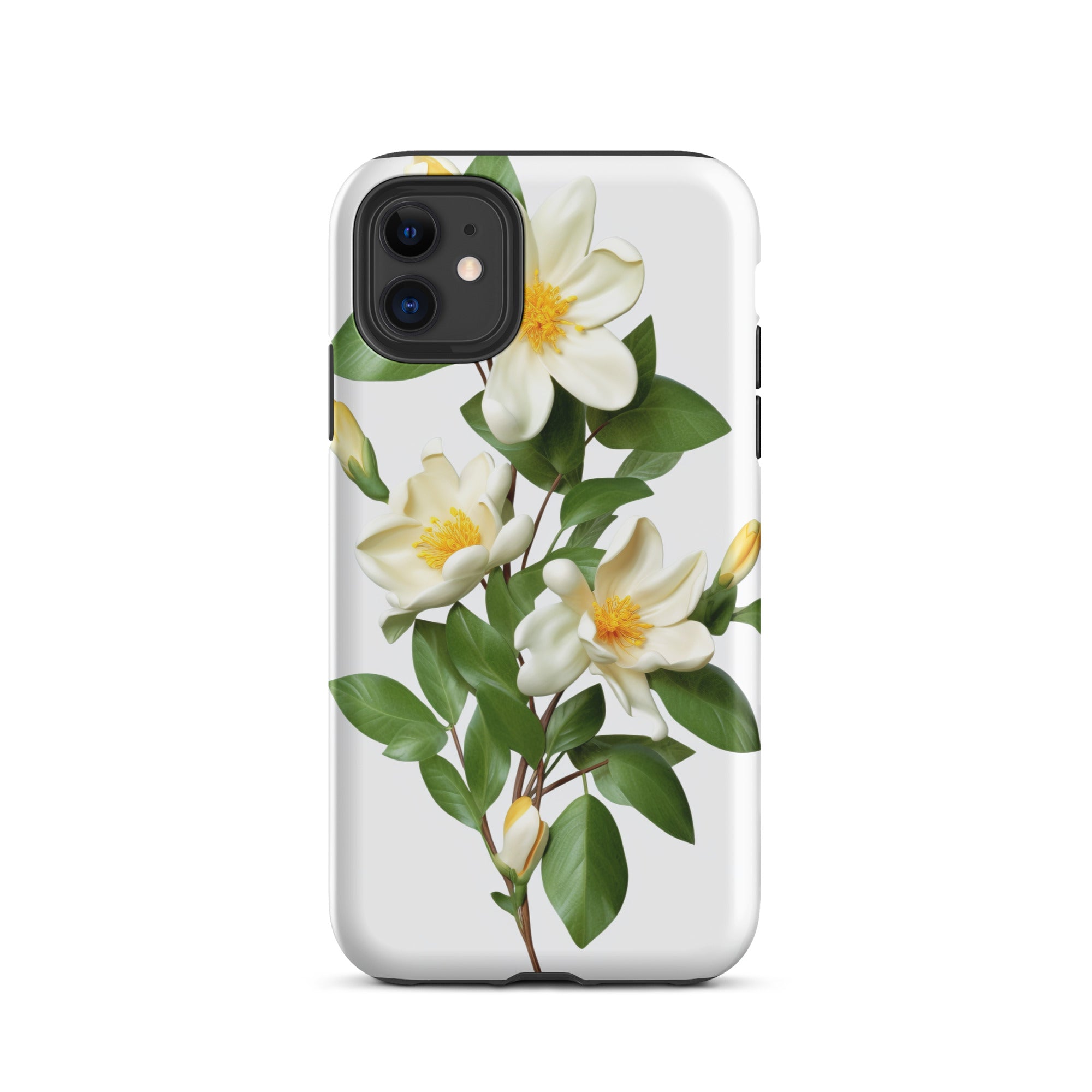 Jasmine Flower iPhone Case by Visual Verse - Image 2