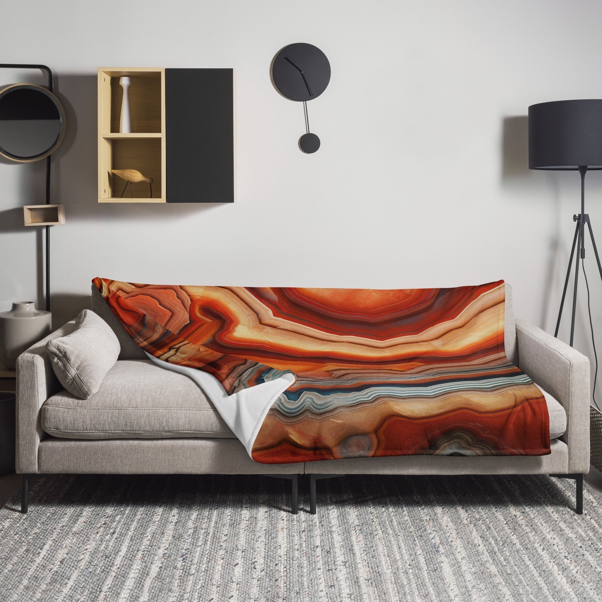 Jasper Rock Blanket by Visual Verse - Image 1