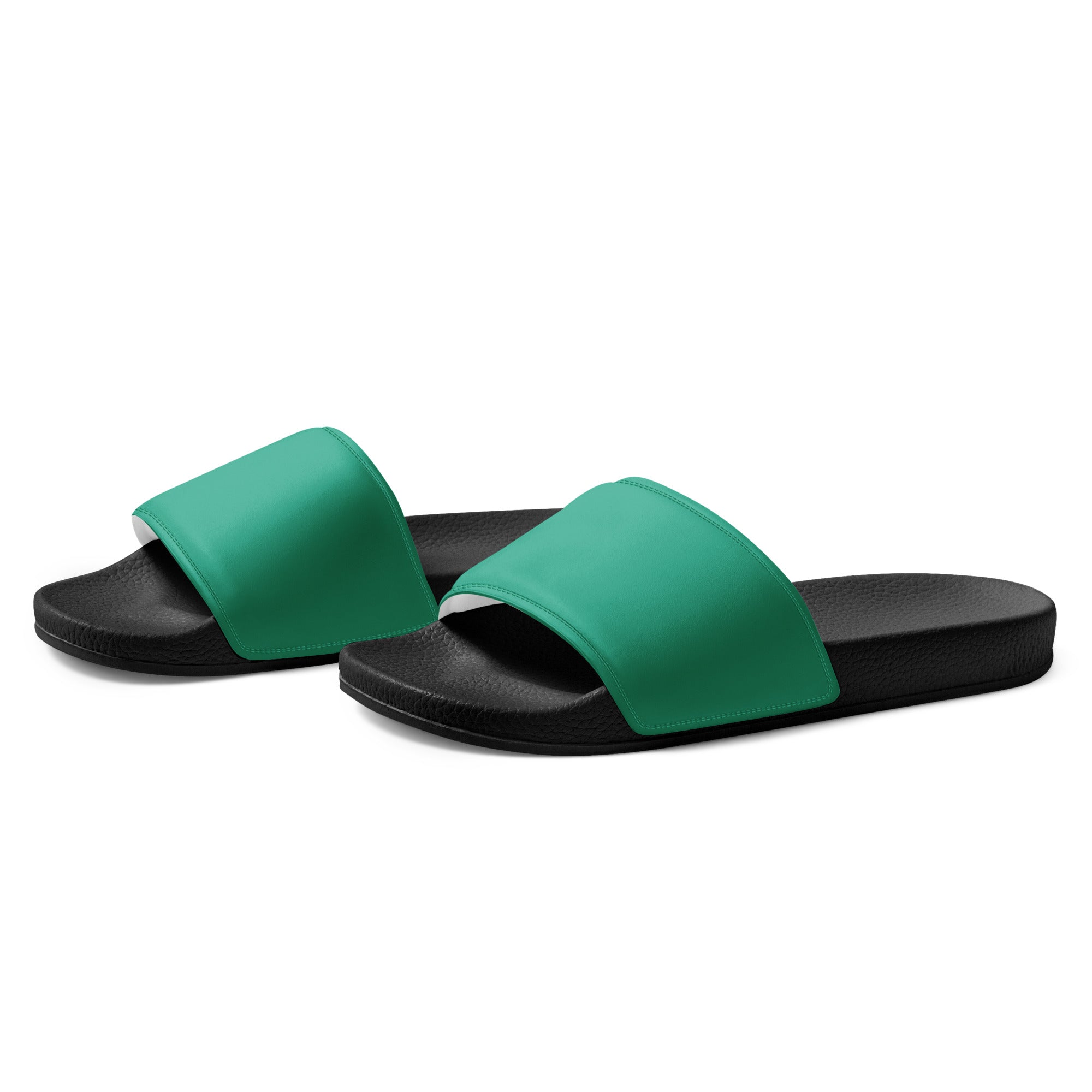 Jeepers Creepers Color Men's Slides by Visual Verse - Image 3