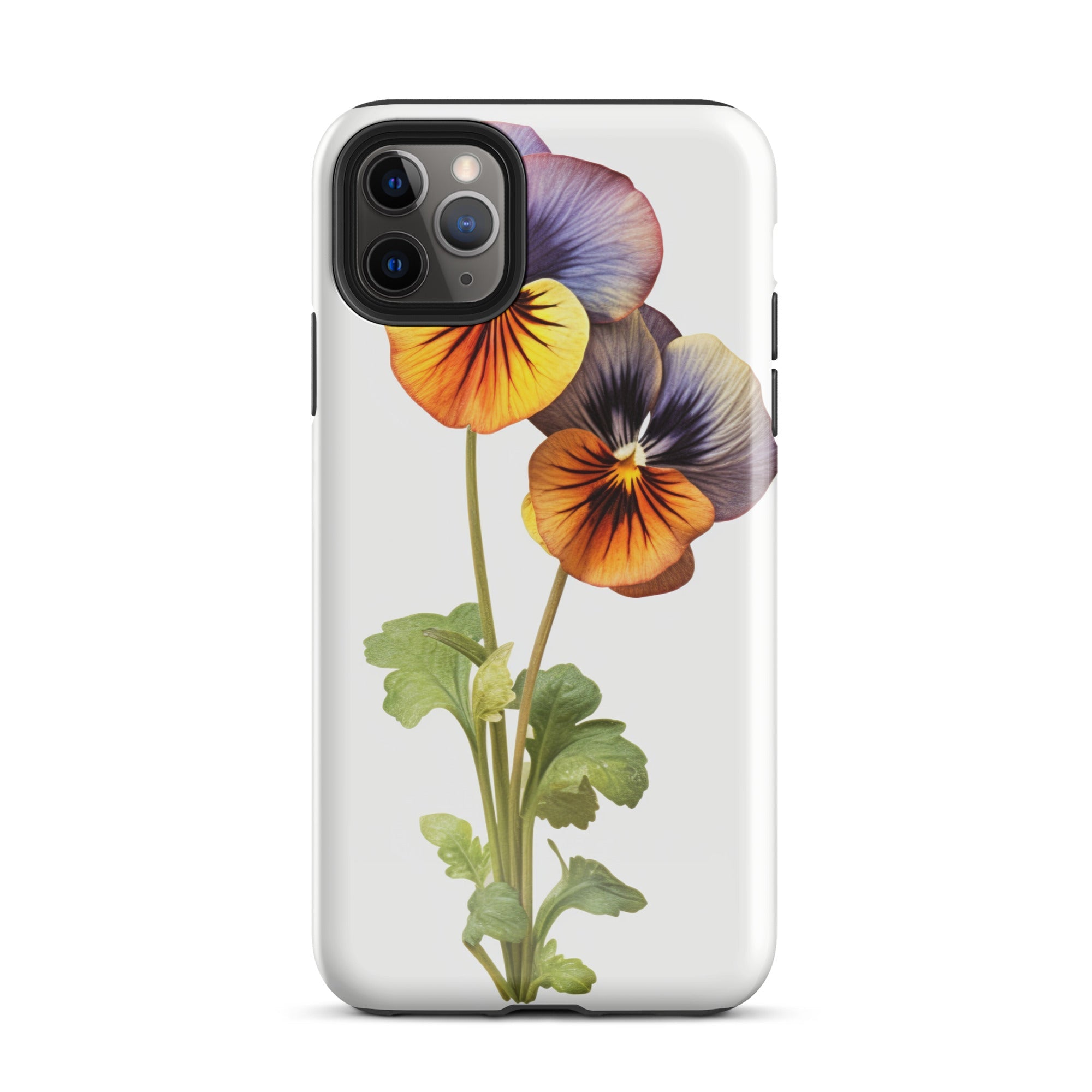 Johnny Jump Up Flower iPhone Case by Visual Verse - Image 5