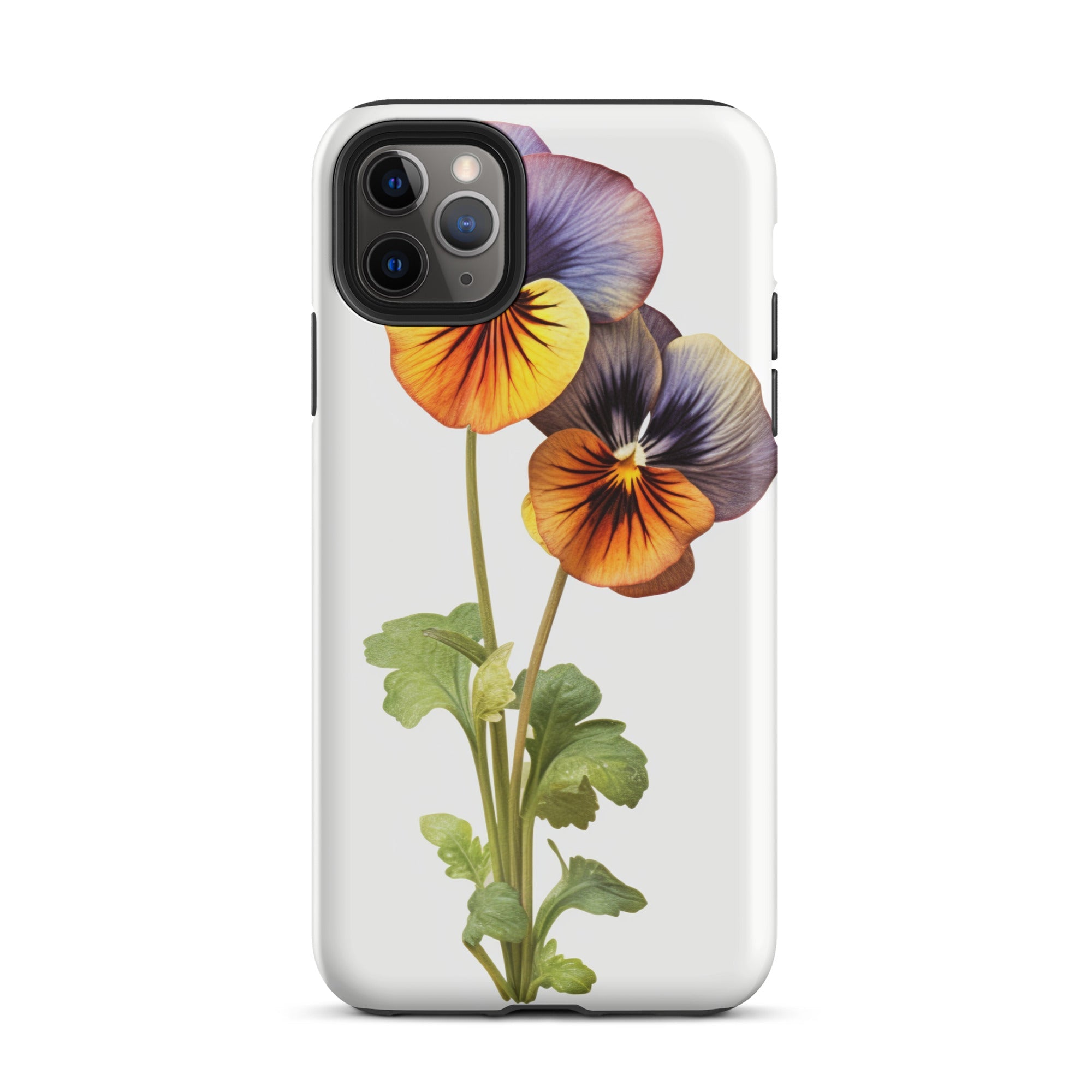 Johnny Jump Up Flower iPhone Case by Visual Verse - Image 6