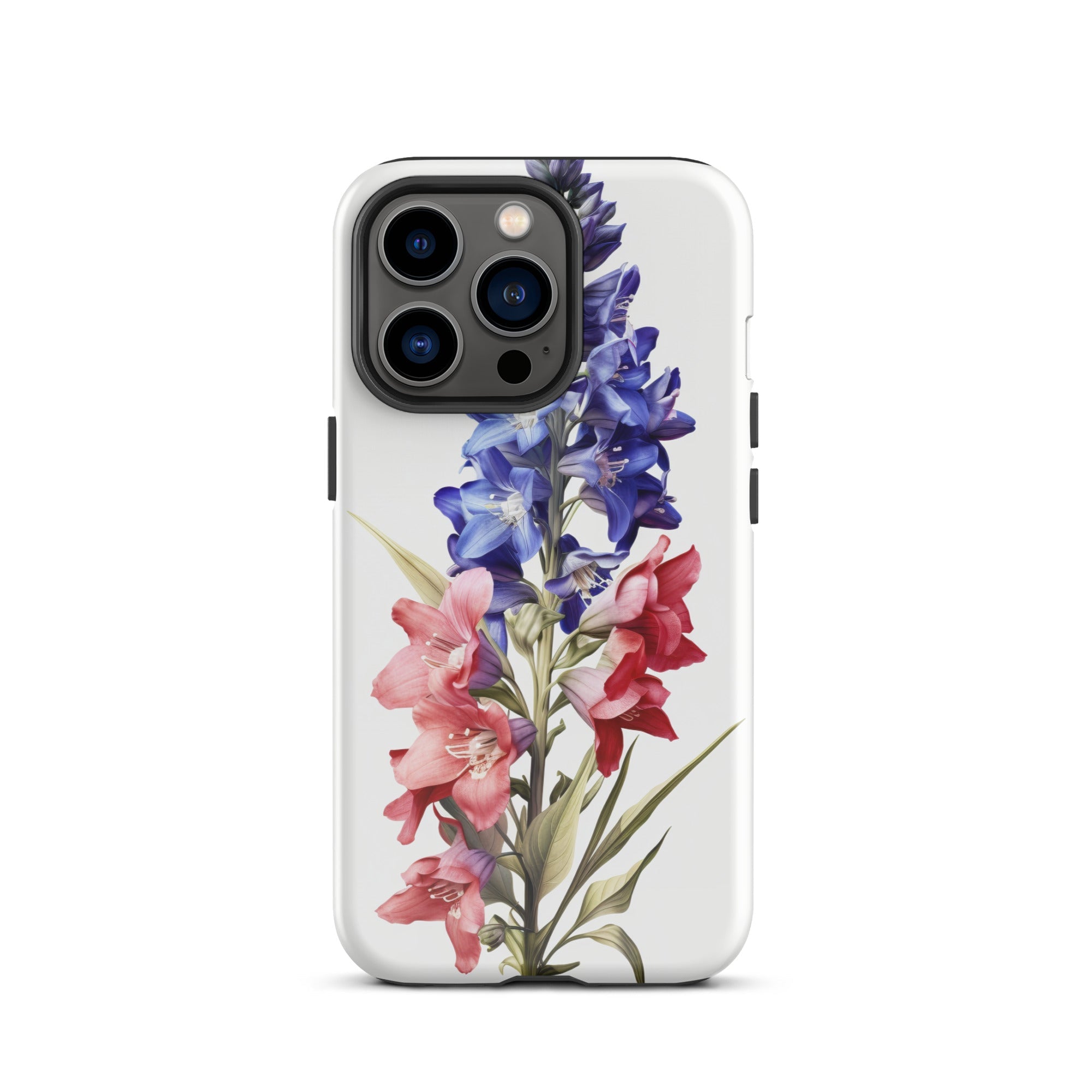 Larkspur Flower iPhone Case by Visual Verse - Image 19