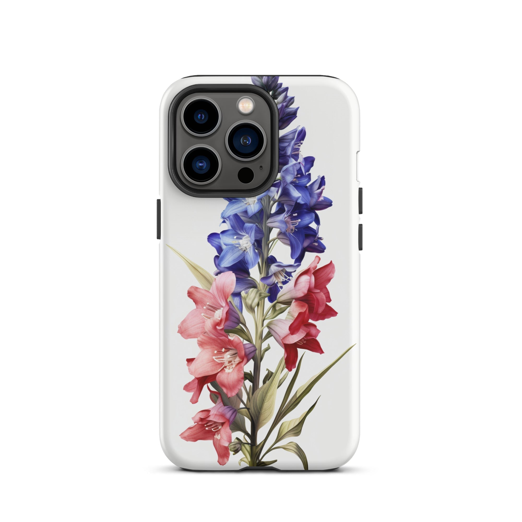 Larkspur Flower iPhone Case by Visual Verse - Image 20