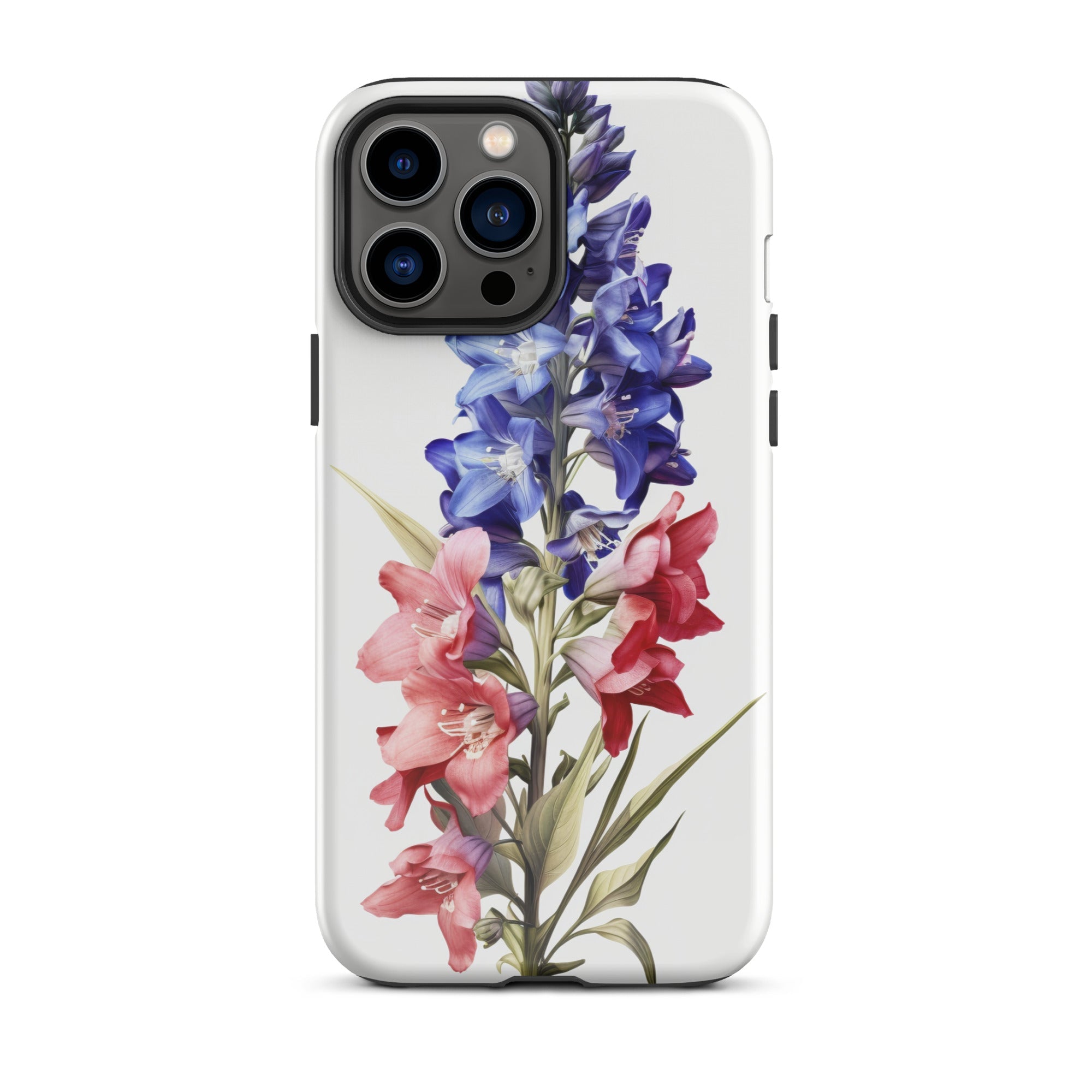 Larkspur Flower iPhone Case by Visual Verse - Image 21