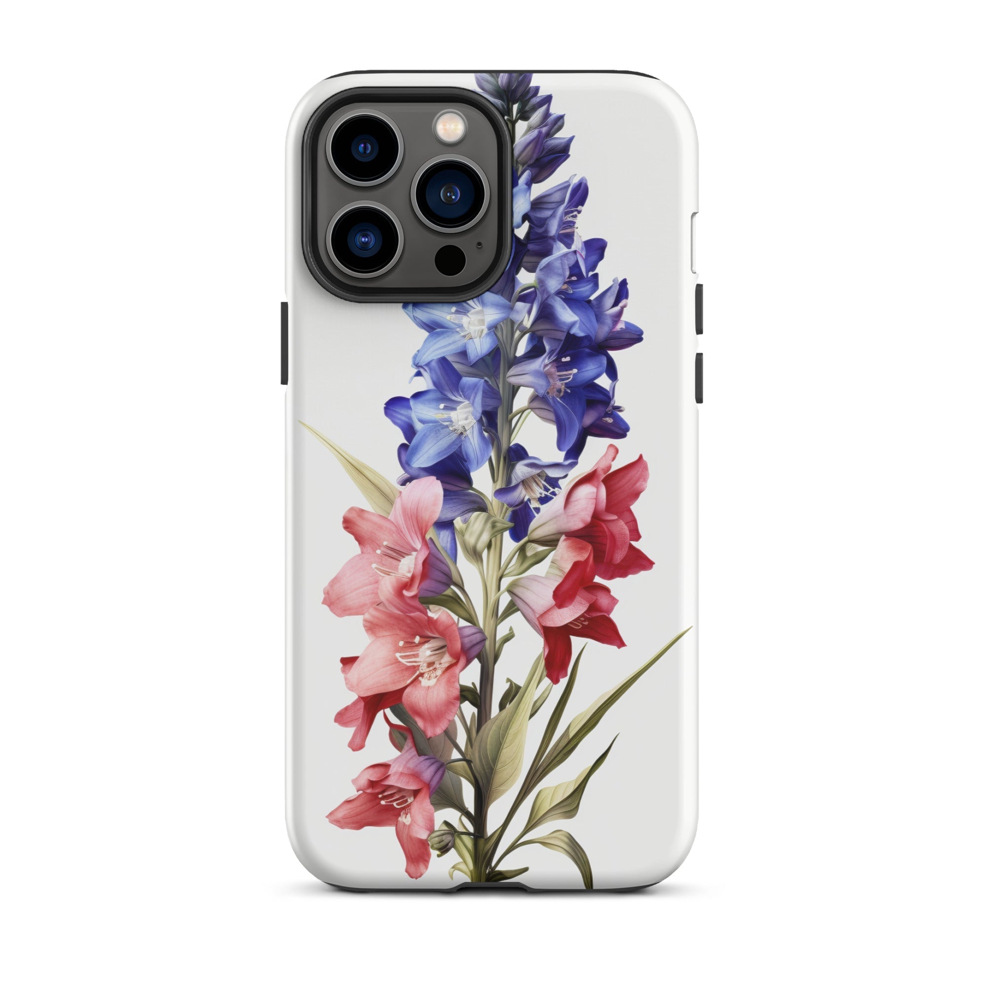 Larkspur Flower iPhone Case by Visual Verse - Image 22