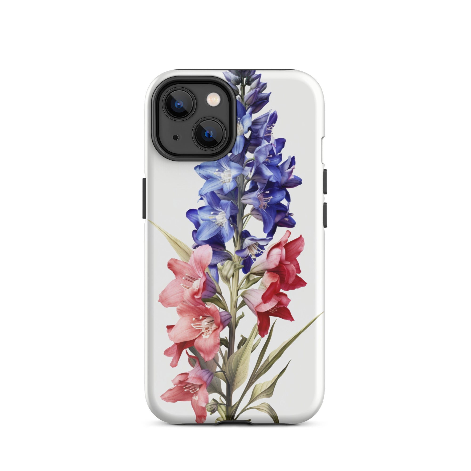 Larkspur Flower iPhone Case by Visual Verse - Image 23