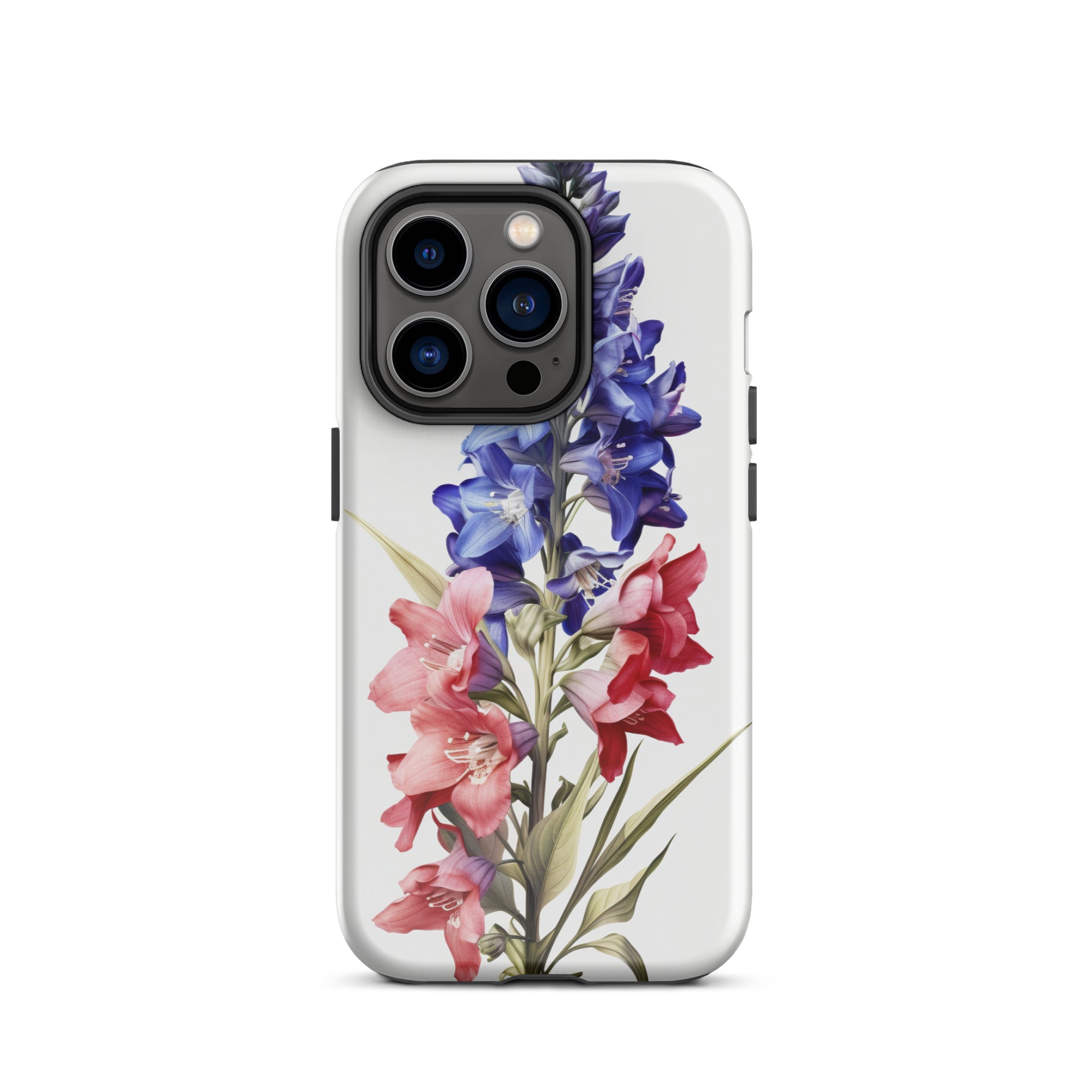Larkspur Flower iPhone Case by Visual Verse - Image 27