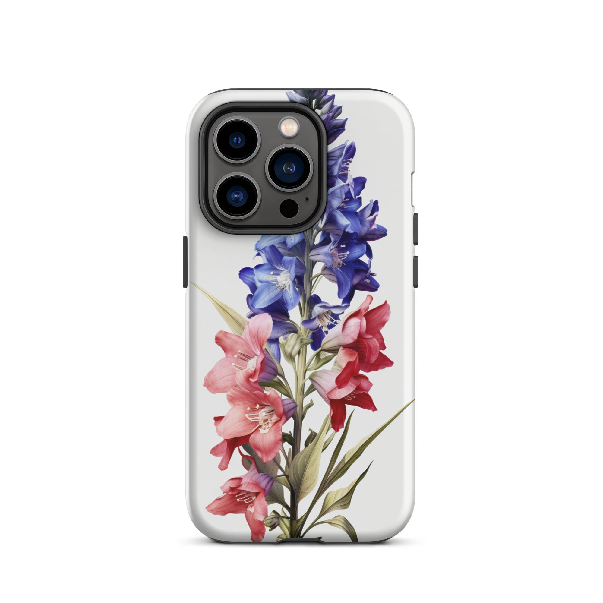 Larkspur Flower iPhone Case by Visual Verse - Image 28