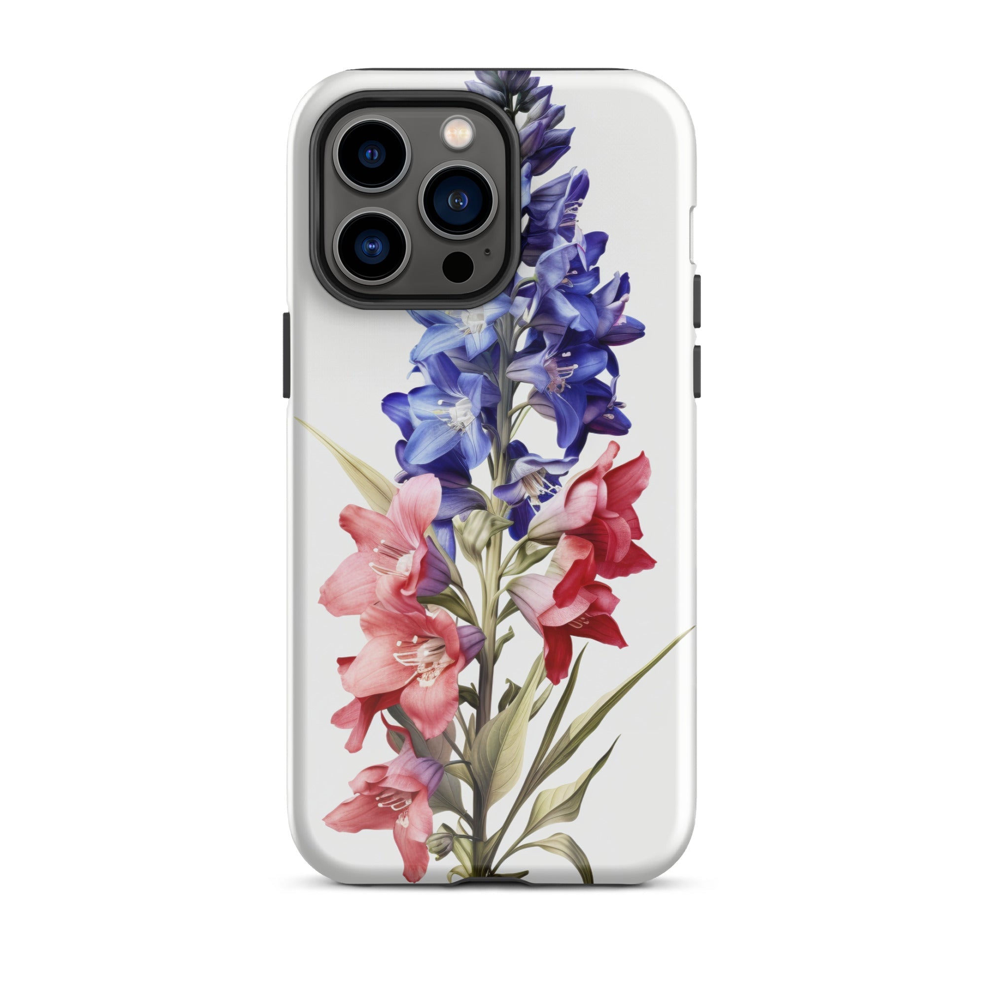 Larkspur Flower iPhone Case by Visual Verse - Image 29