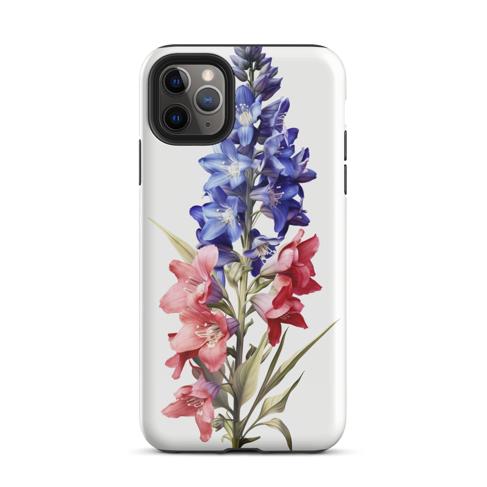 Larkspur Flower iPhone Case by Visual Verse - Image 5