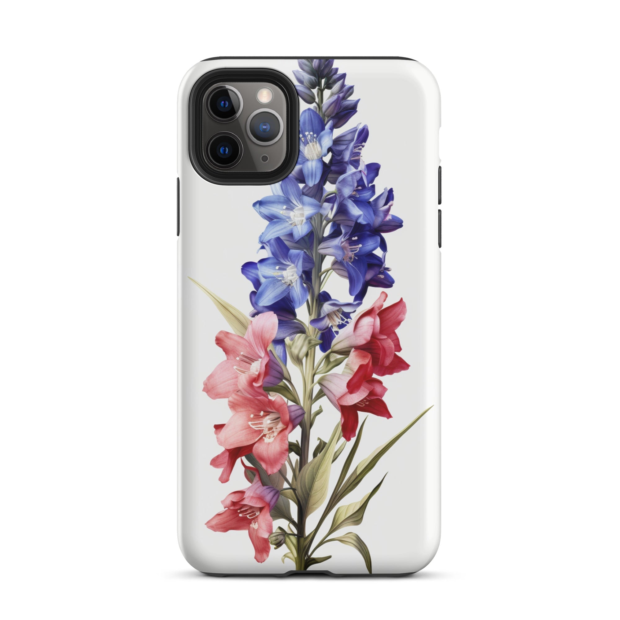 Larkspur Flower iPhone Case by Visual Verse - Image 6