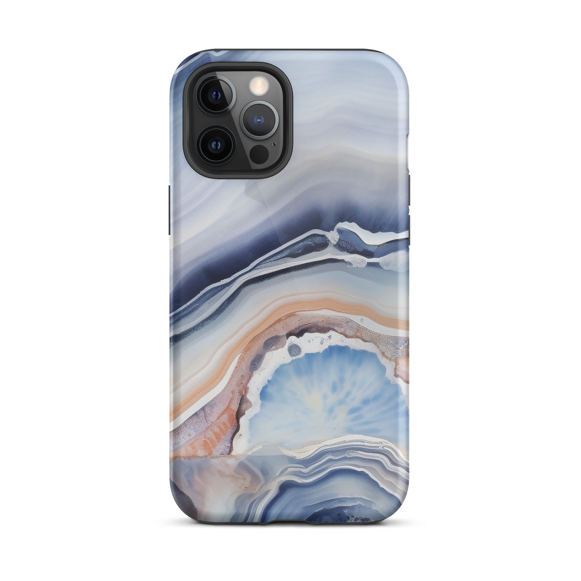 Light Blue Agate Rock iPhone Case by Visual Verse - Image 13
