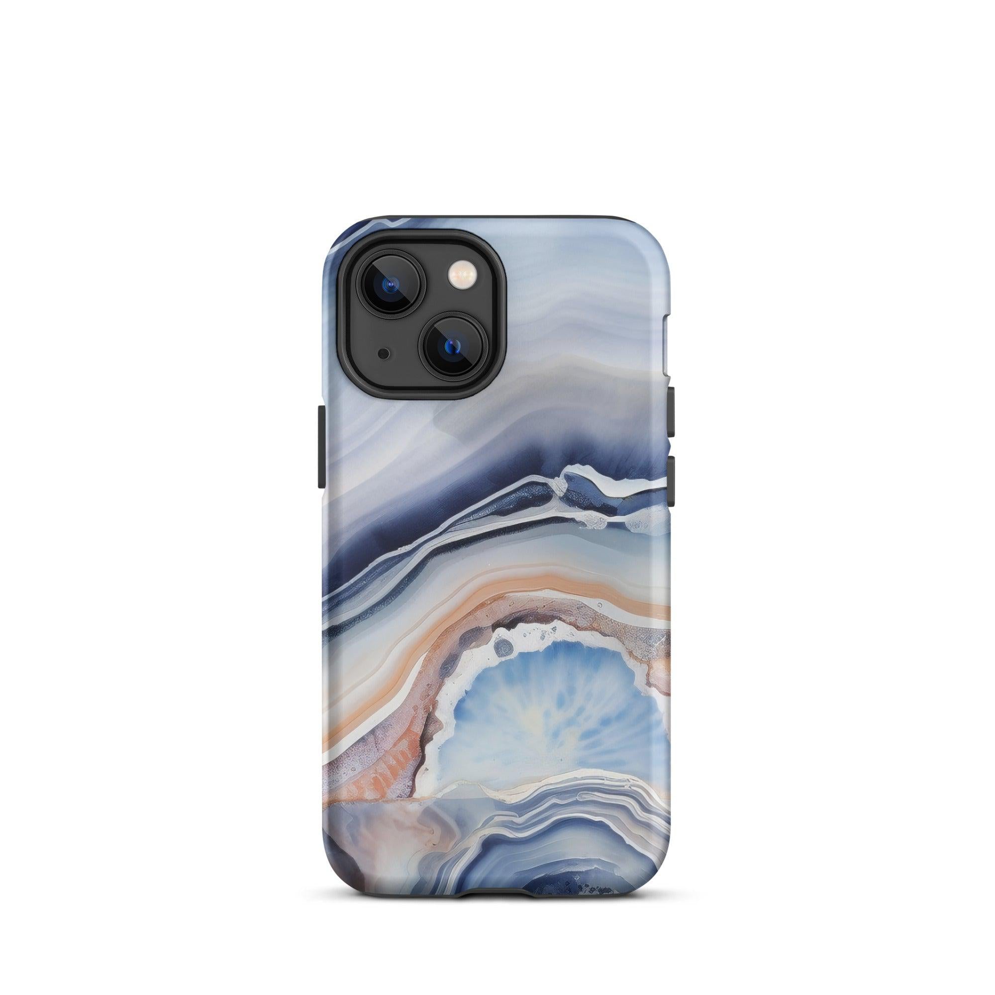 Light Blue Agate Rock iPhone Case by Visual Verse - Image 16