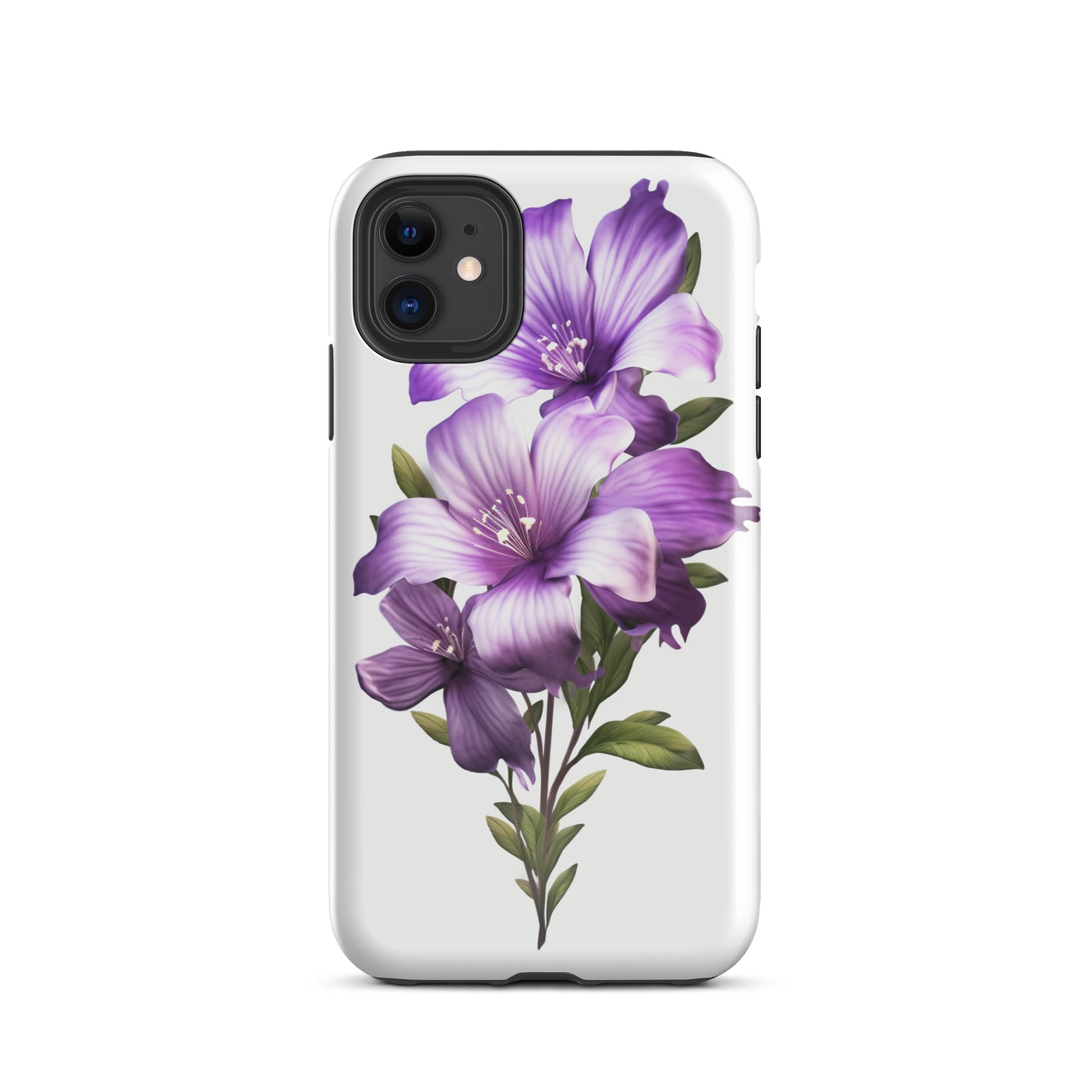Lilac Flower iPhone Case by Visual Verse - Image 1