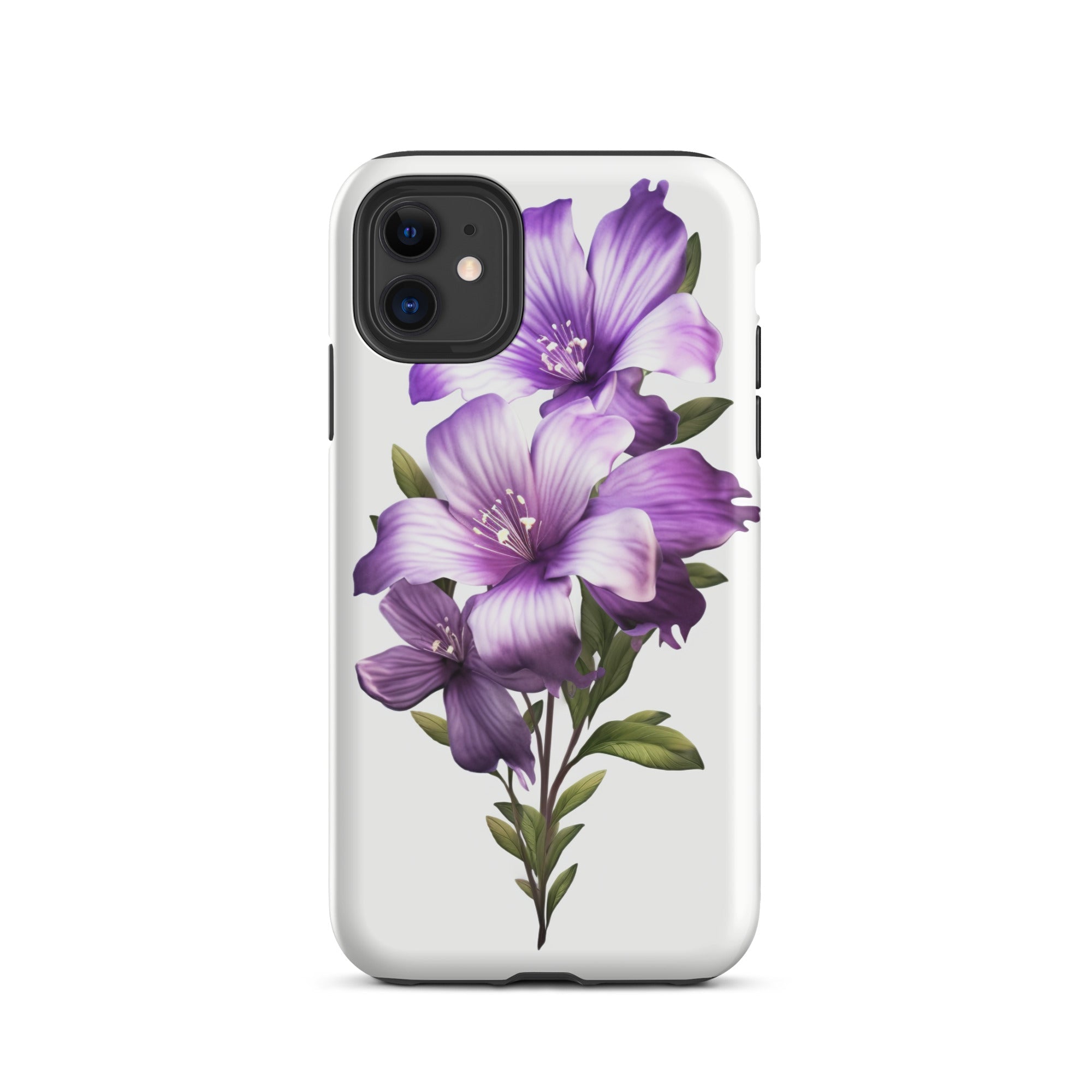 Lilac Flower iPhone Case by Visual Verse - Image 2