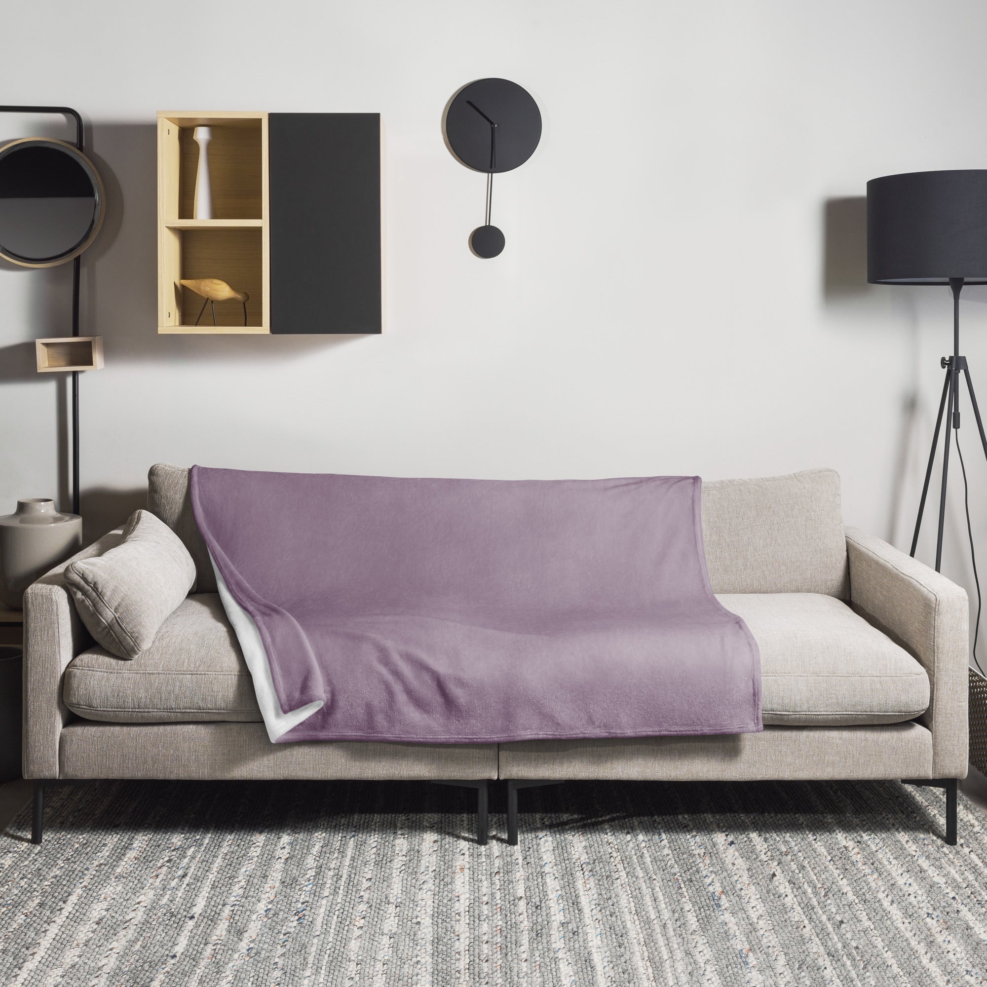 Lilac Luster Color Blanket by Visual Verse - Image 1