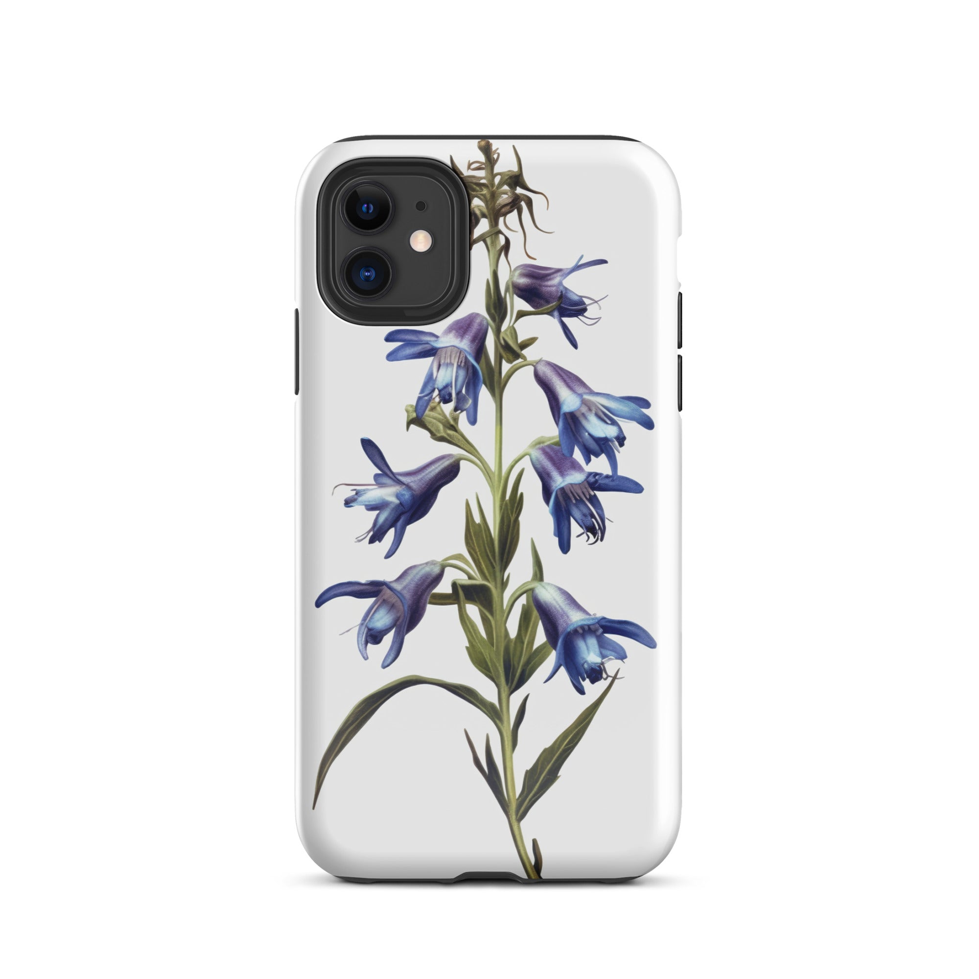 Lobelia Flower iPhone Case by Visual Verse - Image 1