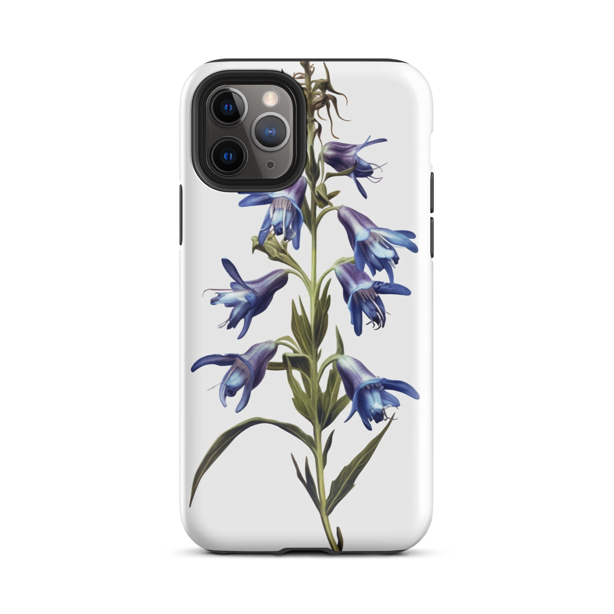 Lobelia Flower iPhone Case by Visual Verse - Image 3