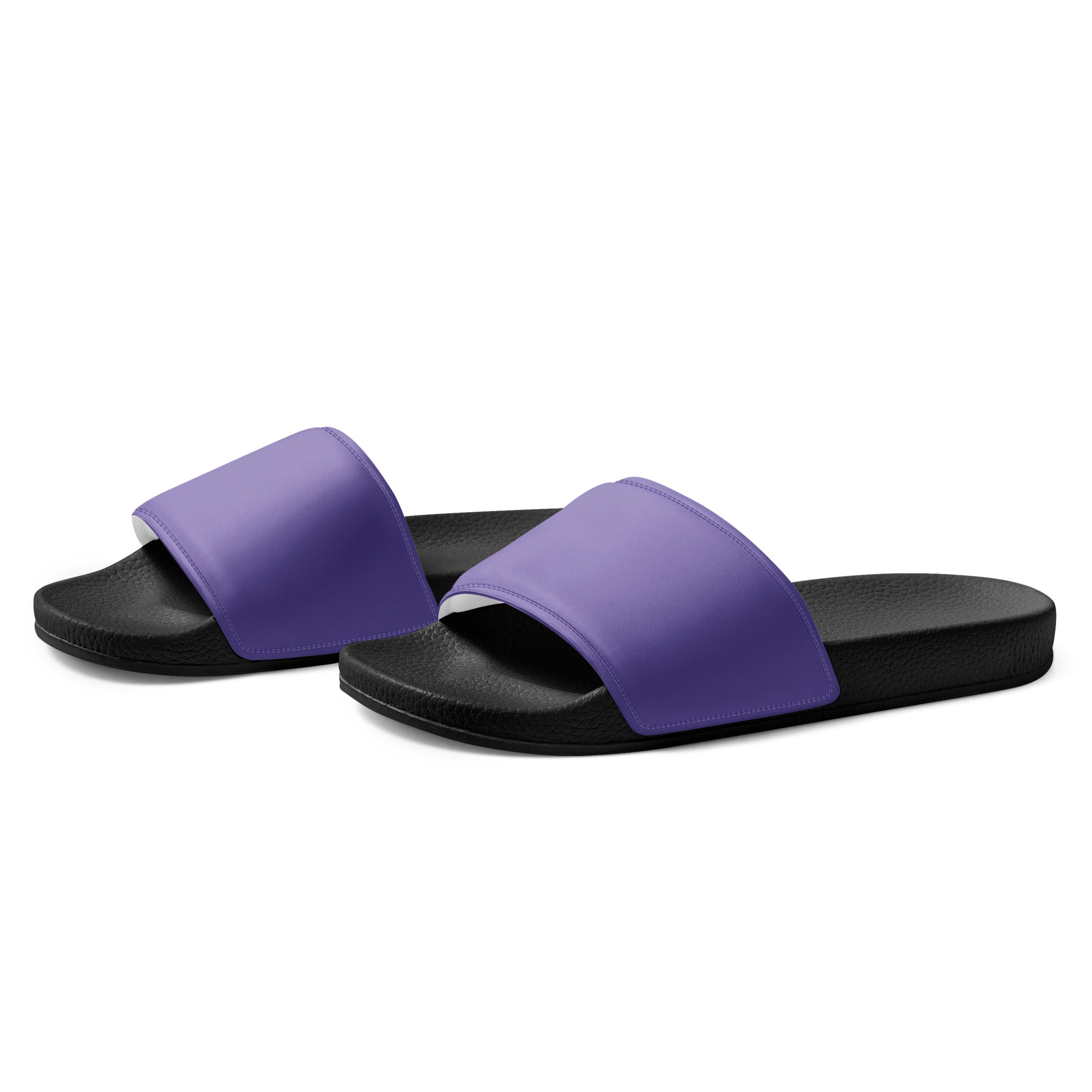 Long Shot Color Men's Slides by Visual Verse - Image 3