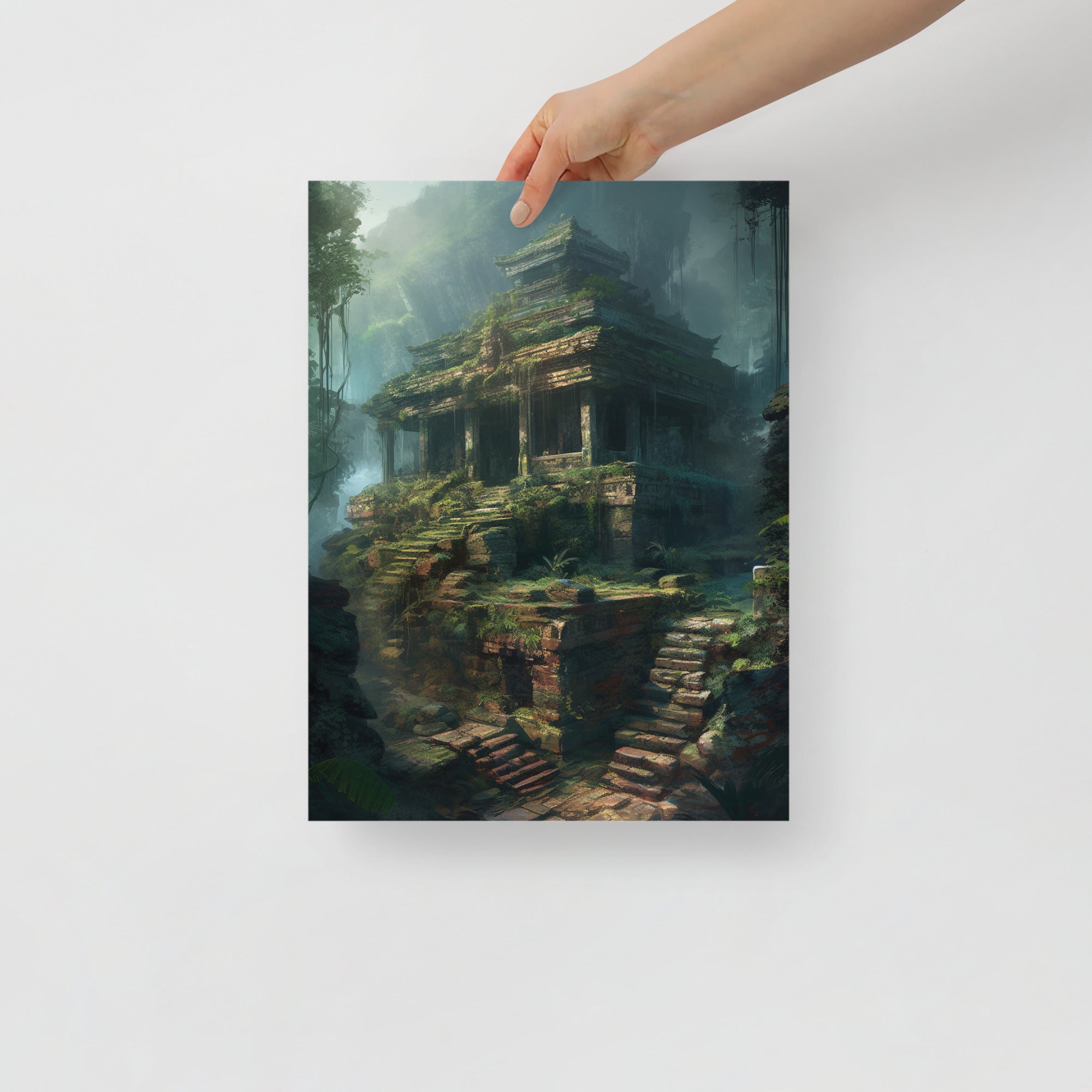 Lost City Exploration Art Poster by Visual Verse - Image 3
