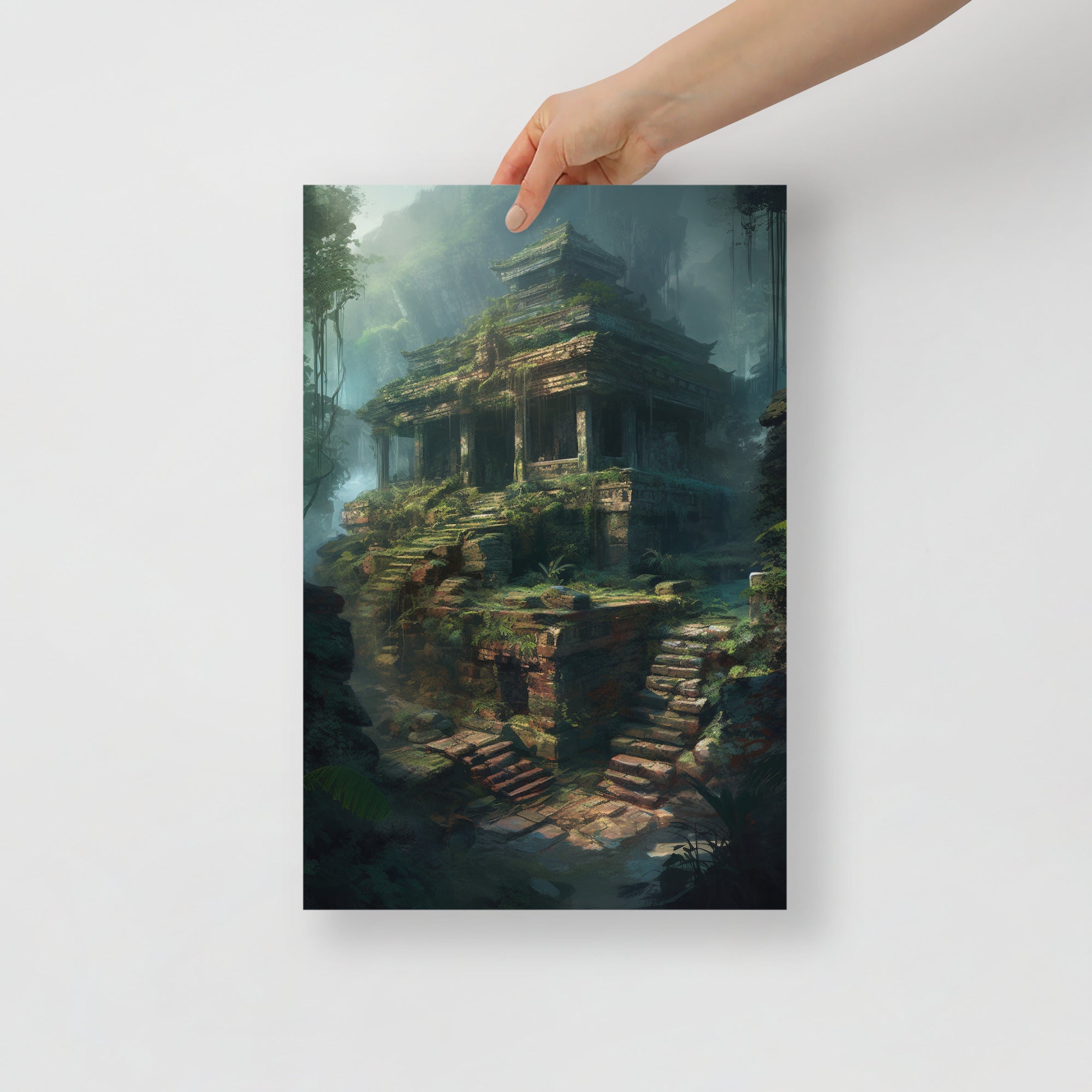Lost City Exploration Art Poster by Visual Verse - Image 4