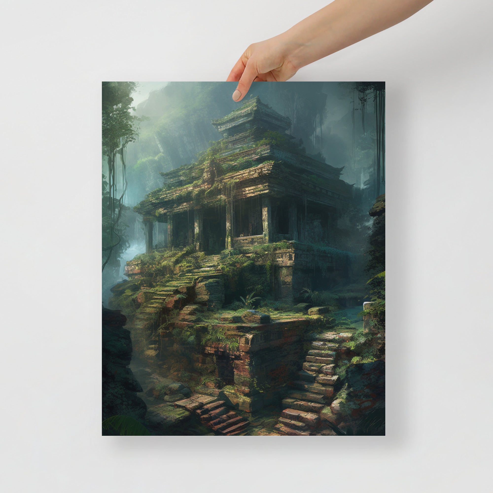 Lost City Exploration Art Poster by Visual Verse - Image 5