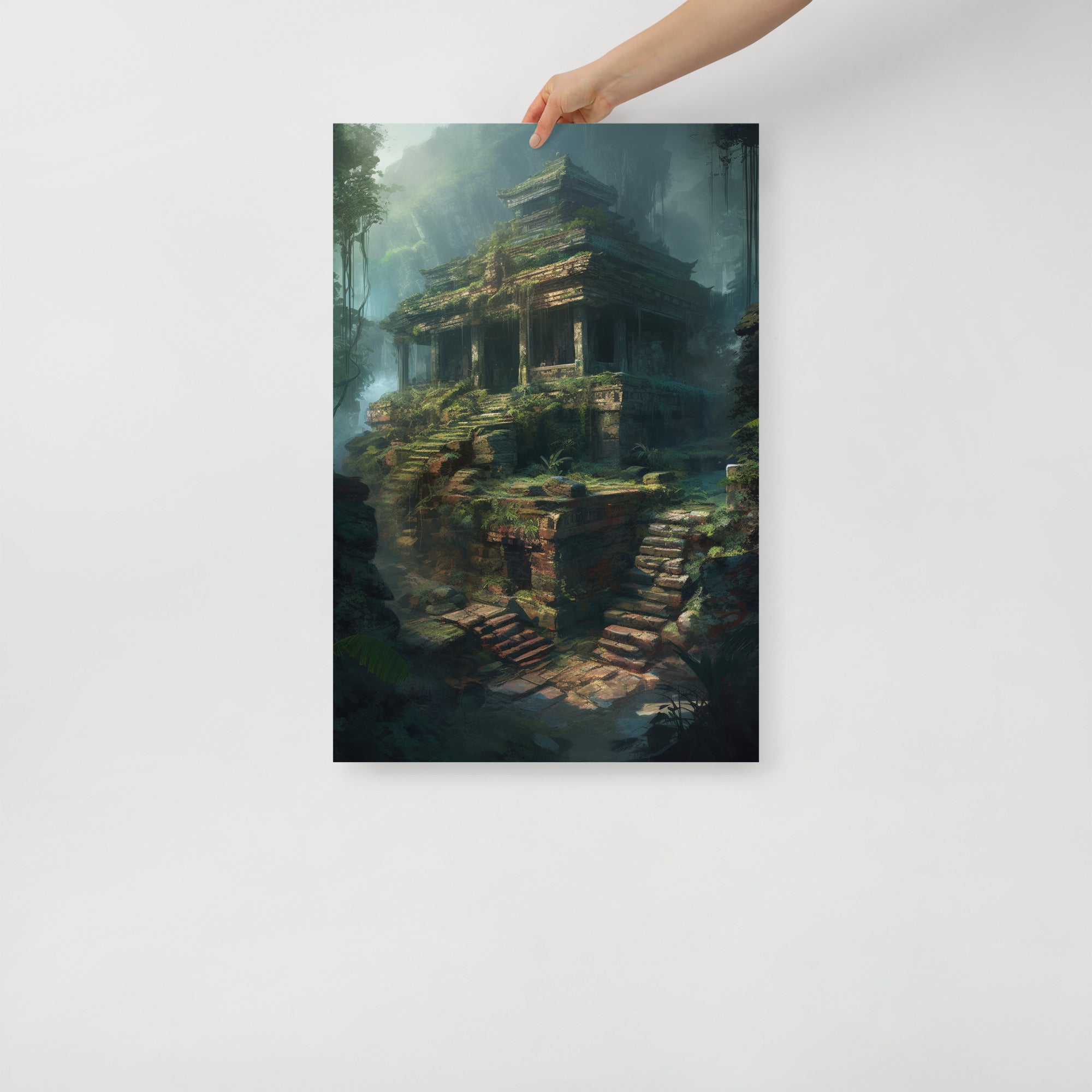 Lost City Exploration Art Poster by Visual Verse - Image 7