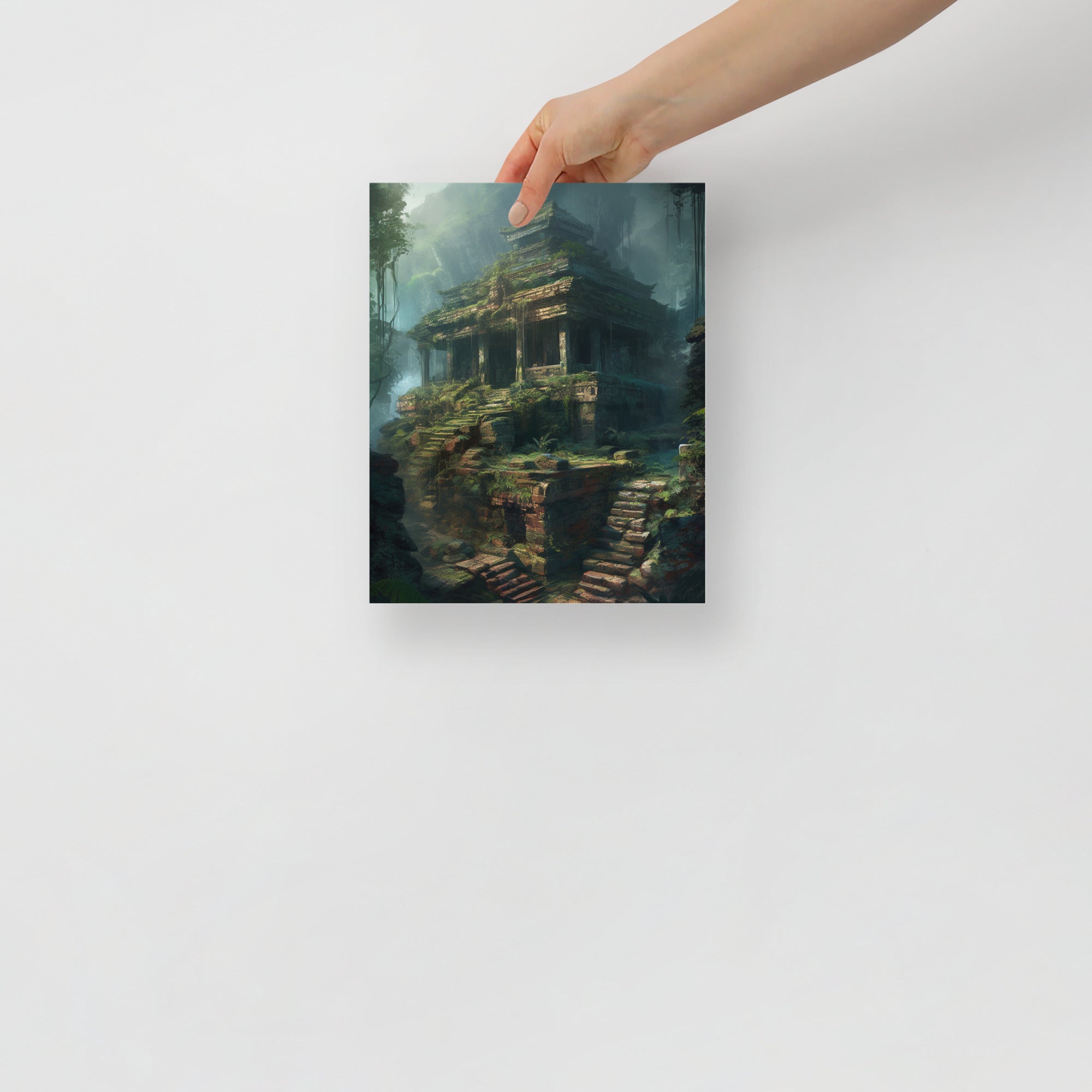 Lost City Exploration Art Poster by Visual Verse - Image 9