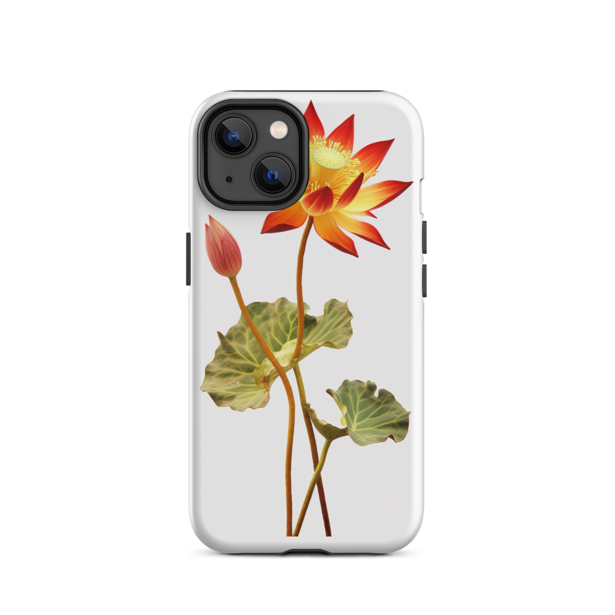 Lotus Vine Flower iPhone Case by Visual Verse - Image 24