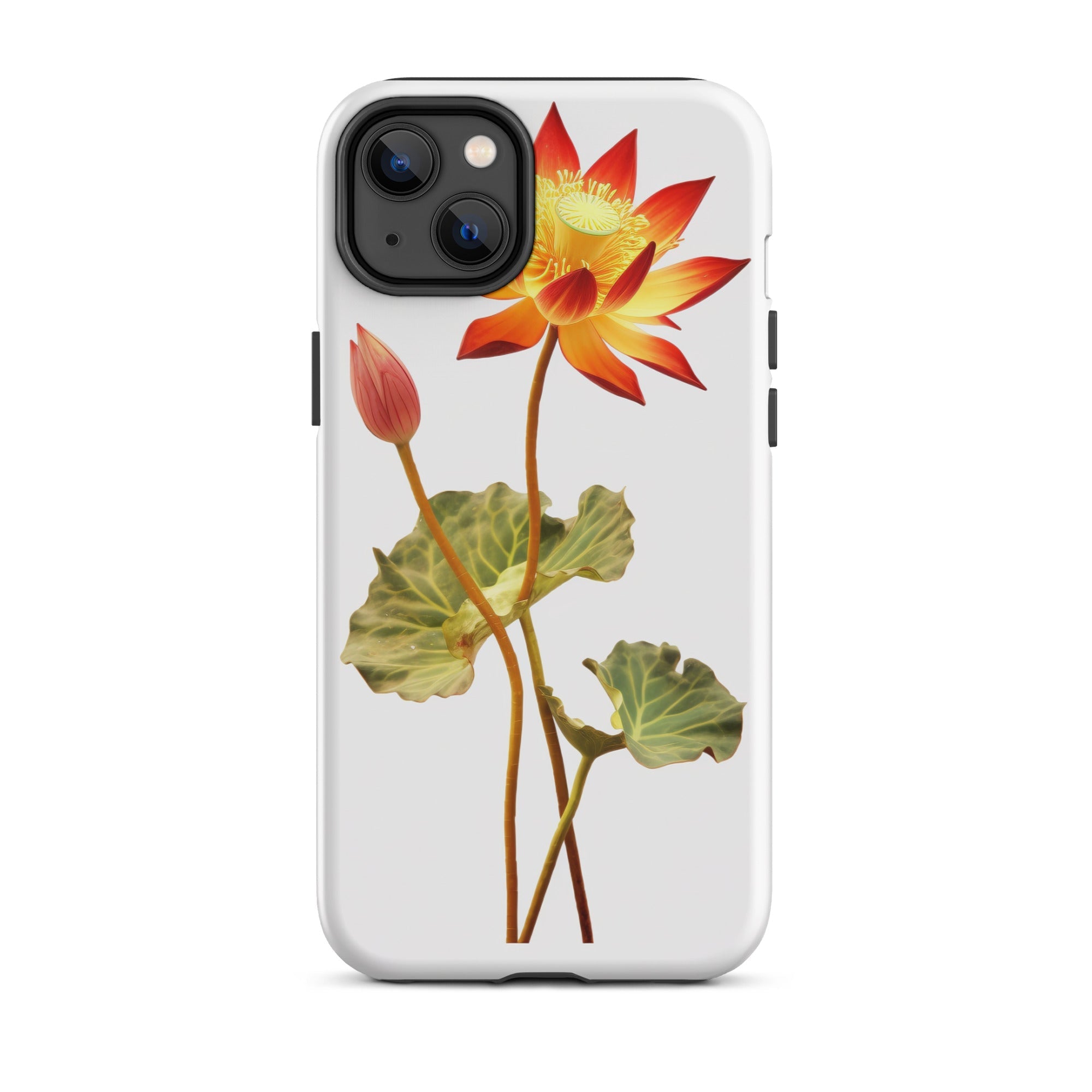 Lotus Vine Flower iPhone Case by Visual Verse - Image 26