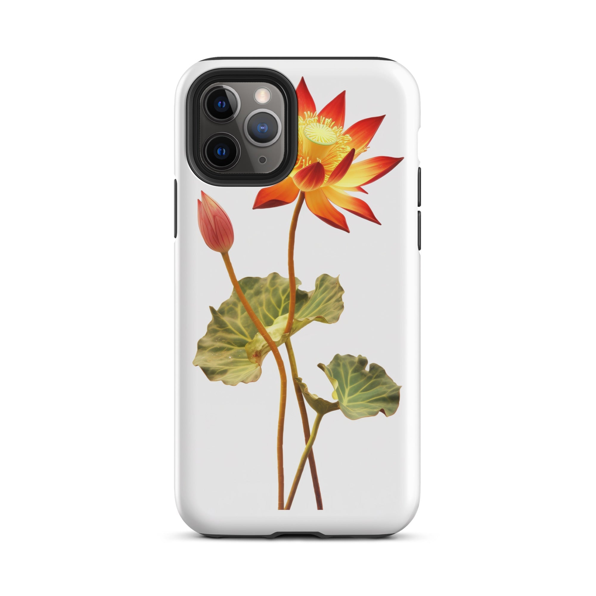 Lotus Vine Flower iPhone Case by Visual Verse - Image 3