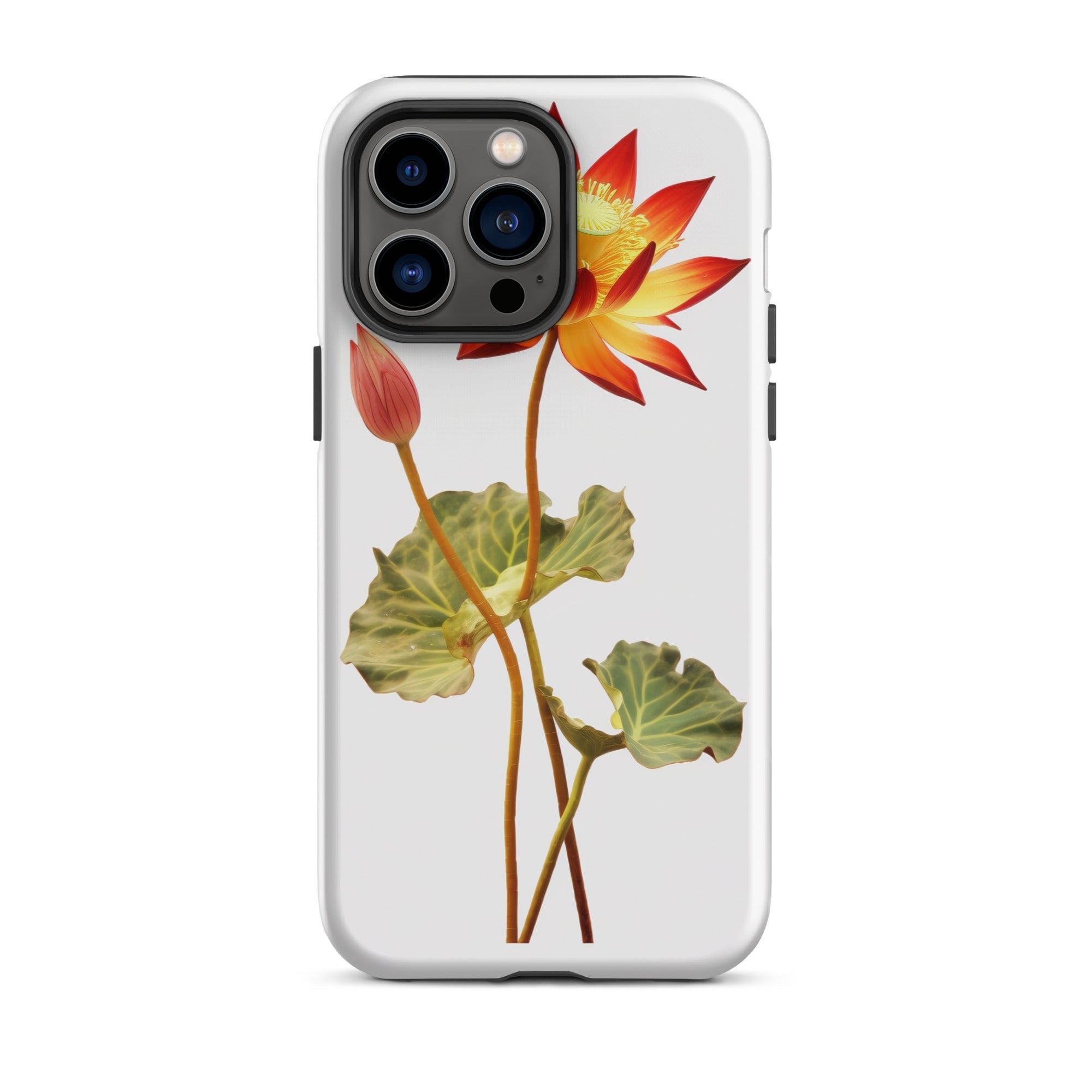 Lotus Vine Flower iPhone Case by Visual Verse - Image 30