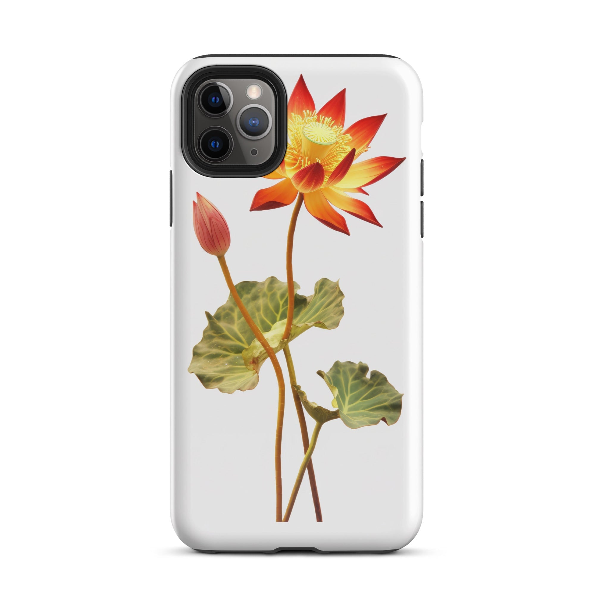 Lotus Vine Flower iPhone Case by Visual Verse - Image 5