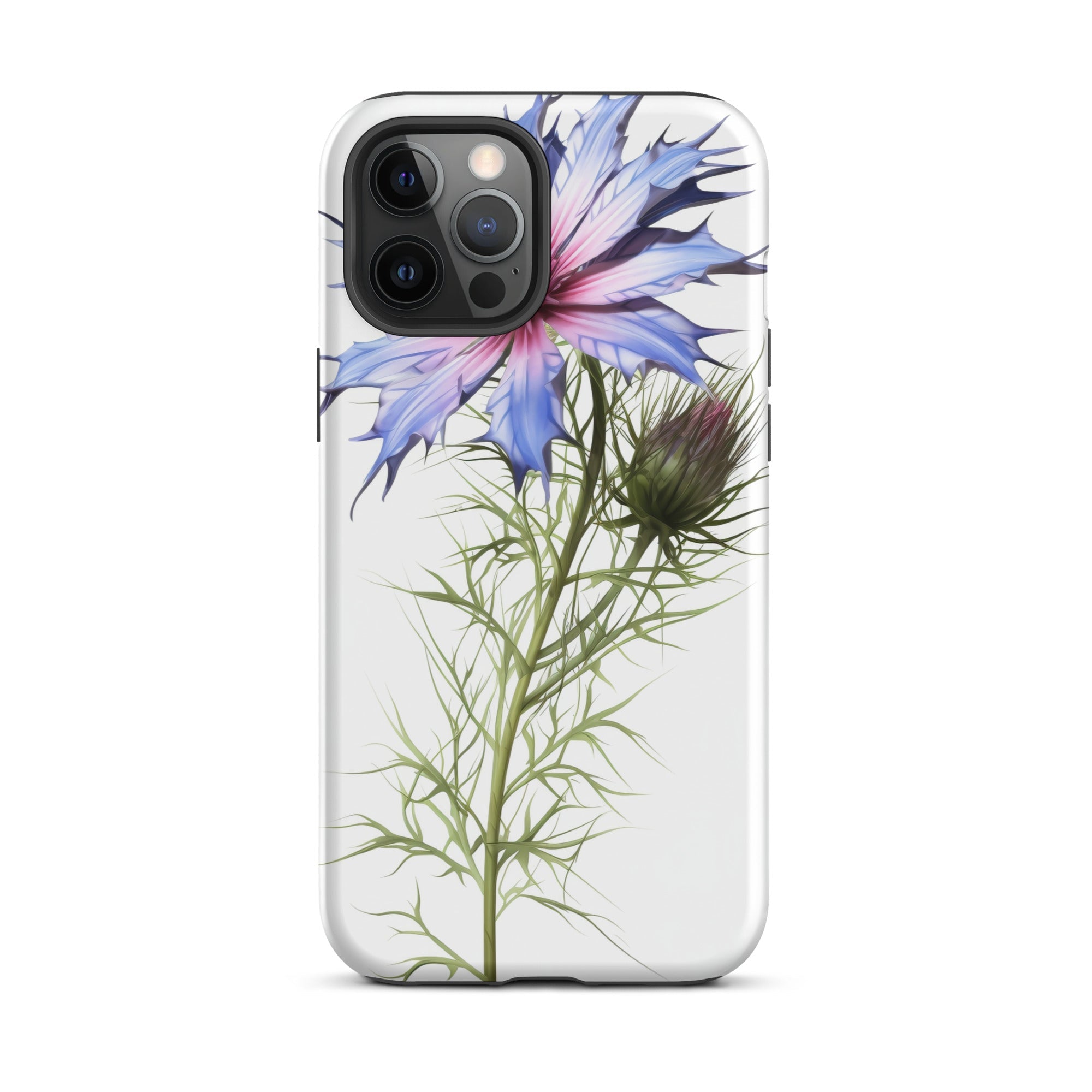 Love In A Mist Flower iPhone Case by Visual Verse - Image 14