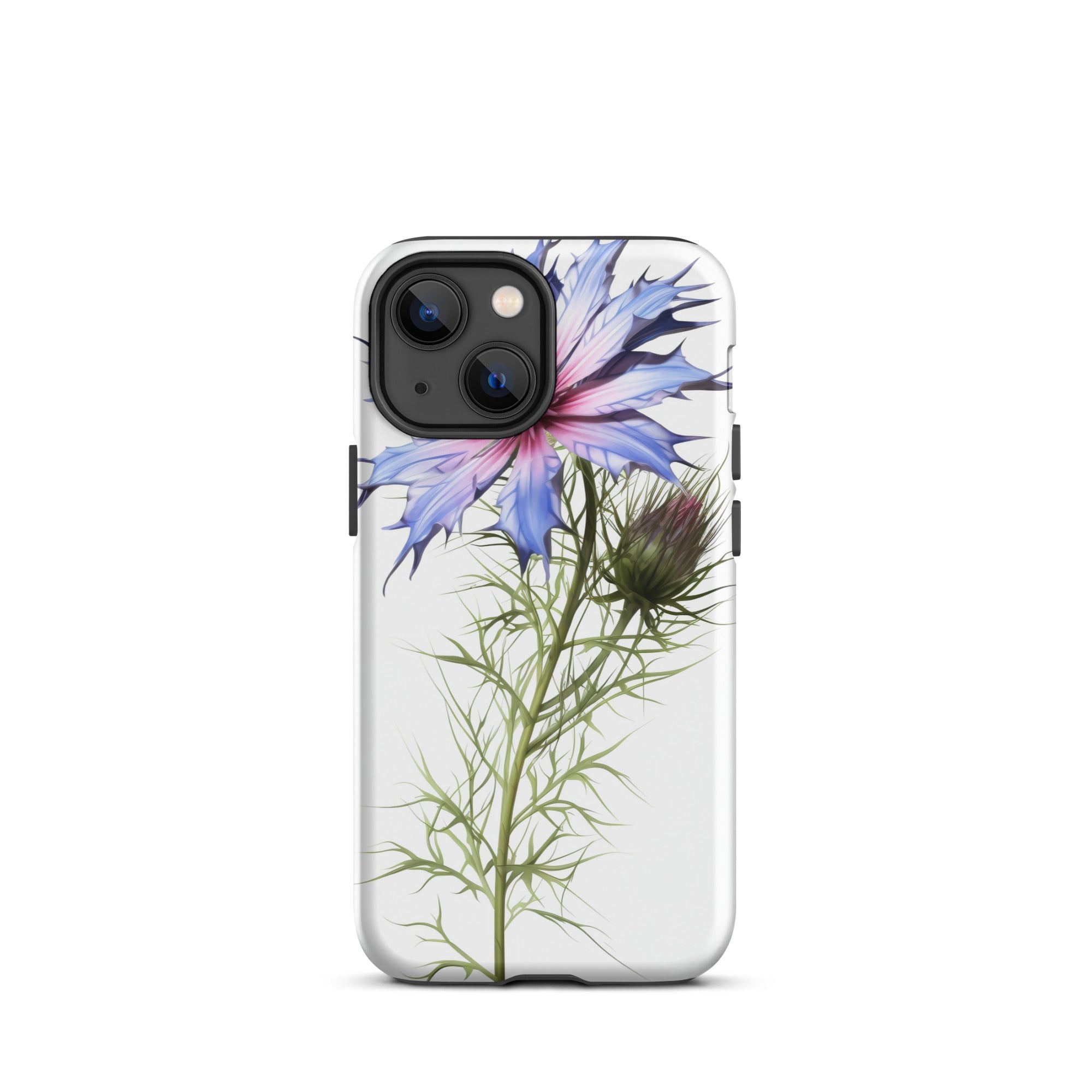 Love In A Mist Flower iPhone Case by Visual Verse - Image 16