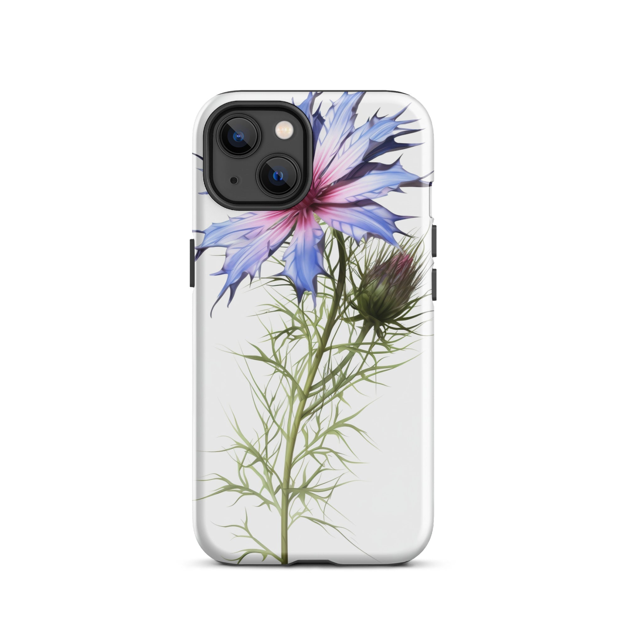 Love In A Mist Flower iPhone Case by Visual Verse - Image 17