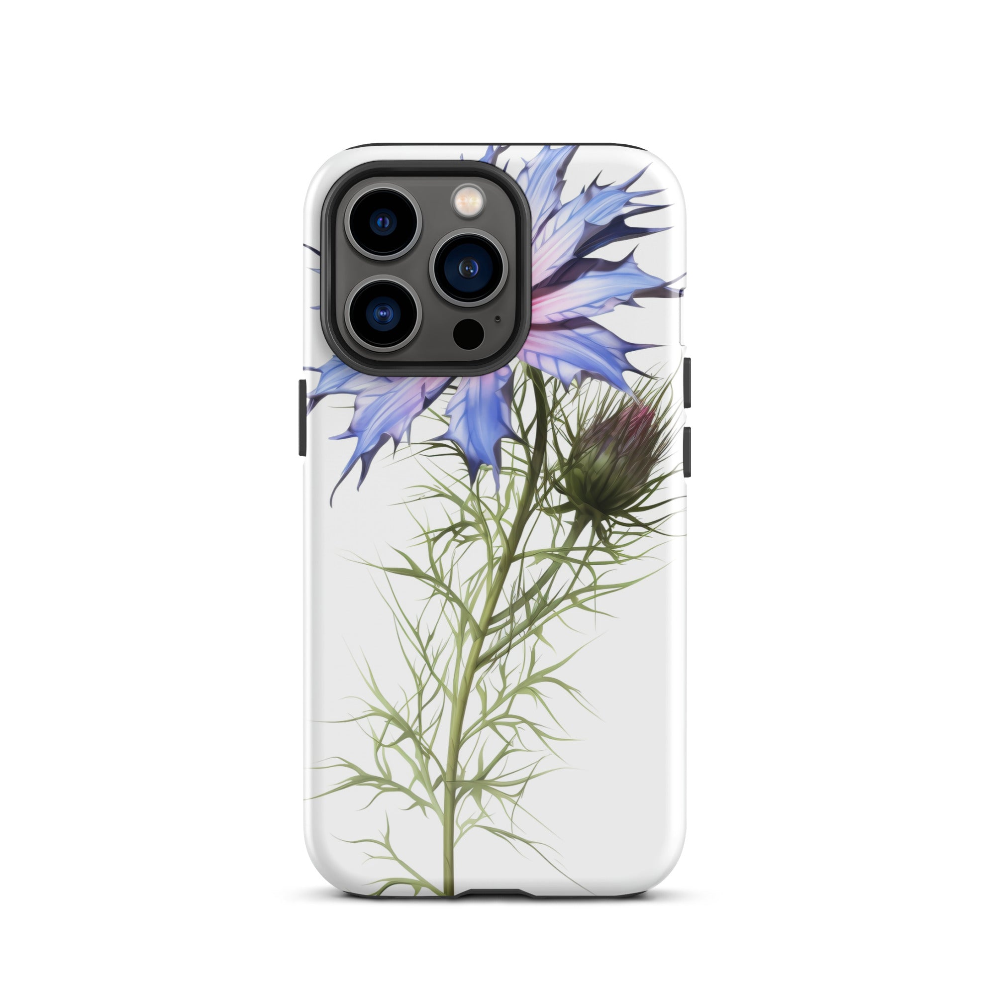 Love In A Mist Flower iPhone Case by Visual Verse - Image 19