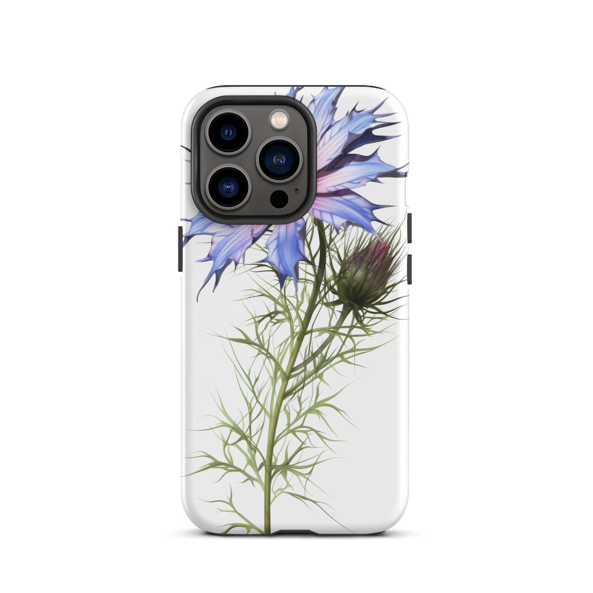 Love In A Mist Flower iPhone Case by Visual Verse - Image 20
