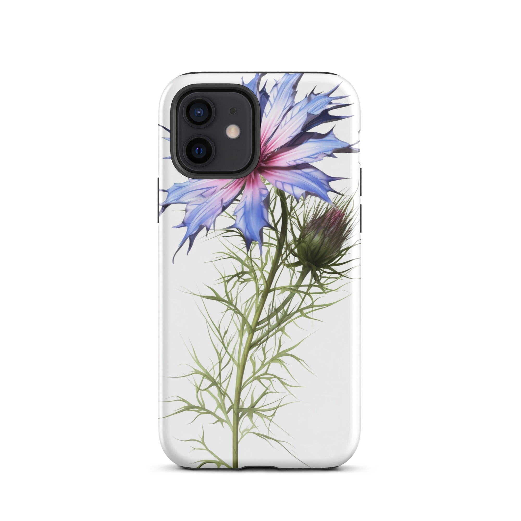 Love In A Mist Flower iPhone Case by Visual Verse - Image 9