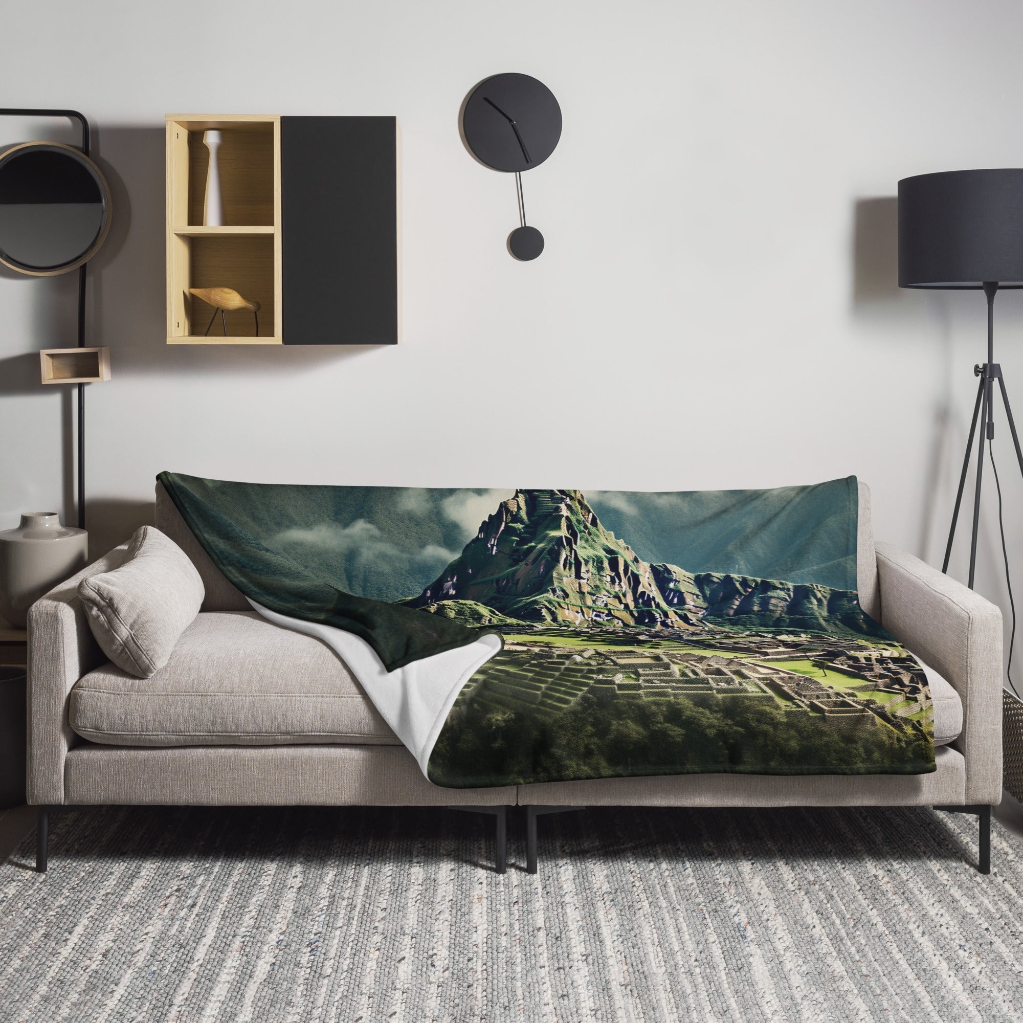 Machu Picchu Peru Blanket by Visual Verse - Image 1