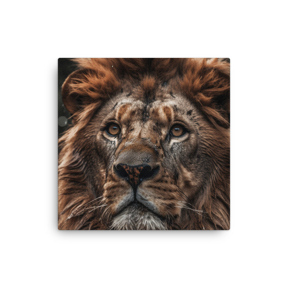 Majestic Lion Art Canvas by Visual Verse - Image 3