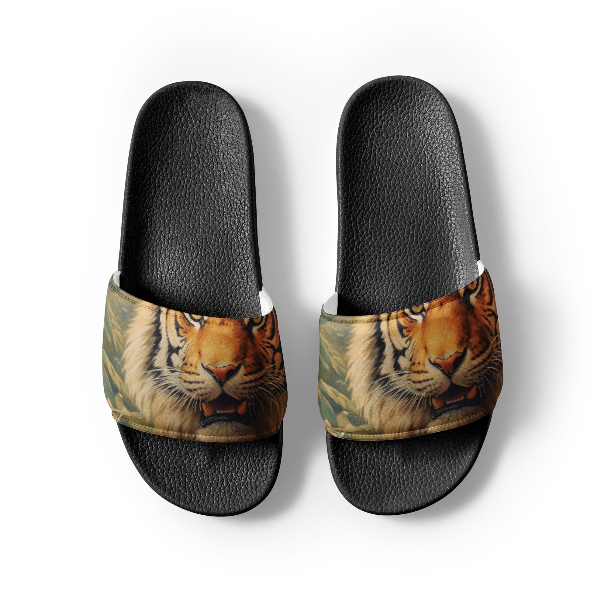 Majestic Tiger Women's Slides by Visual Verse - Image 2
