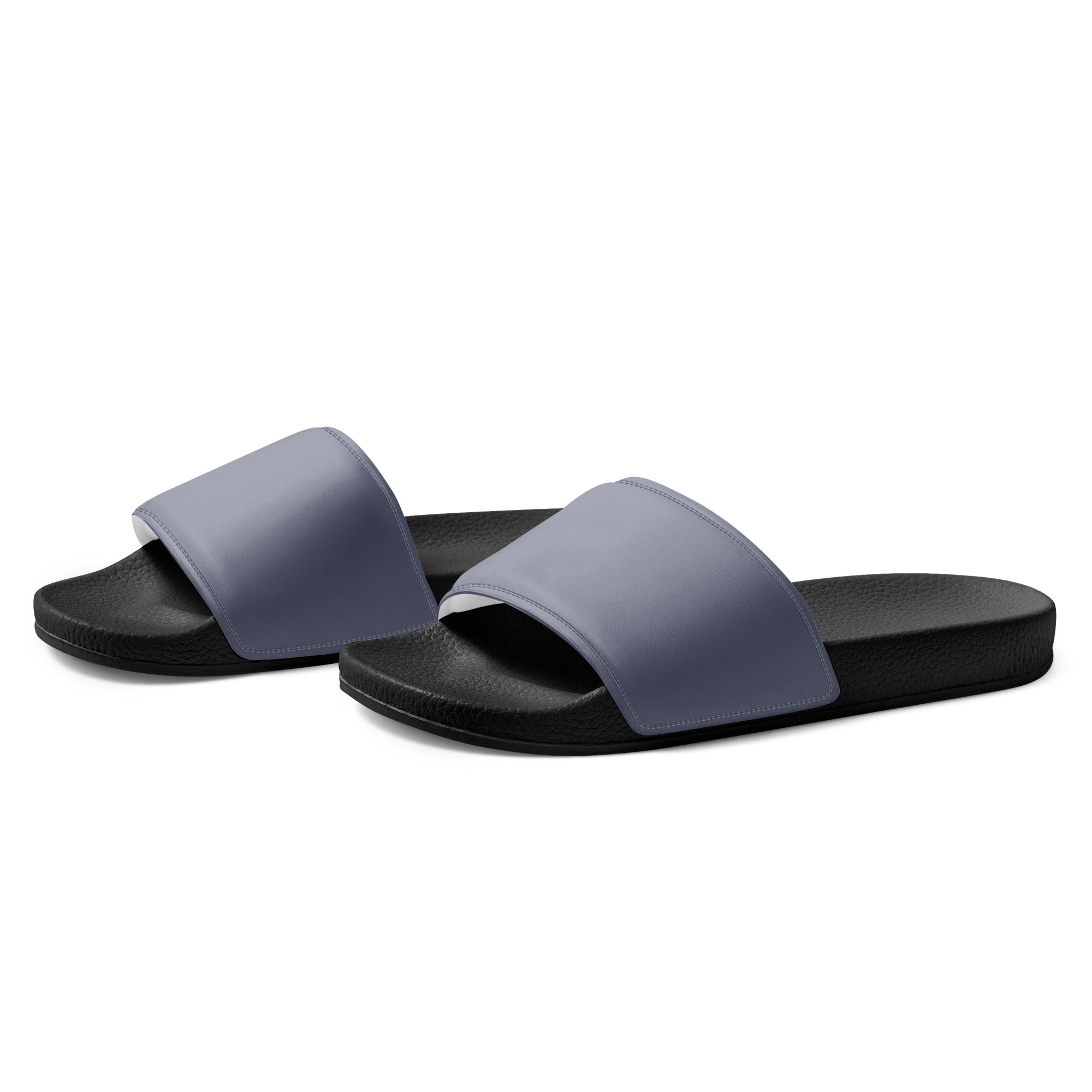 Manatee Color Men's Slides by Visual Verse - Image 3
